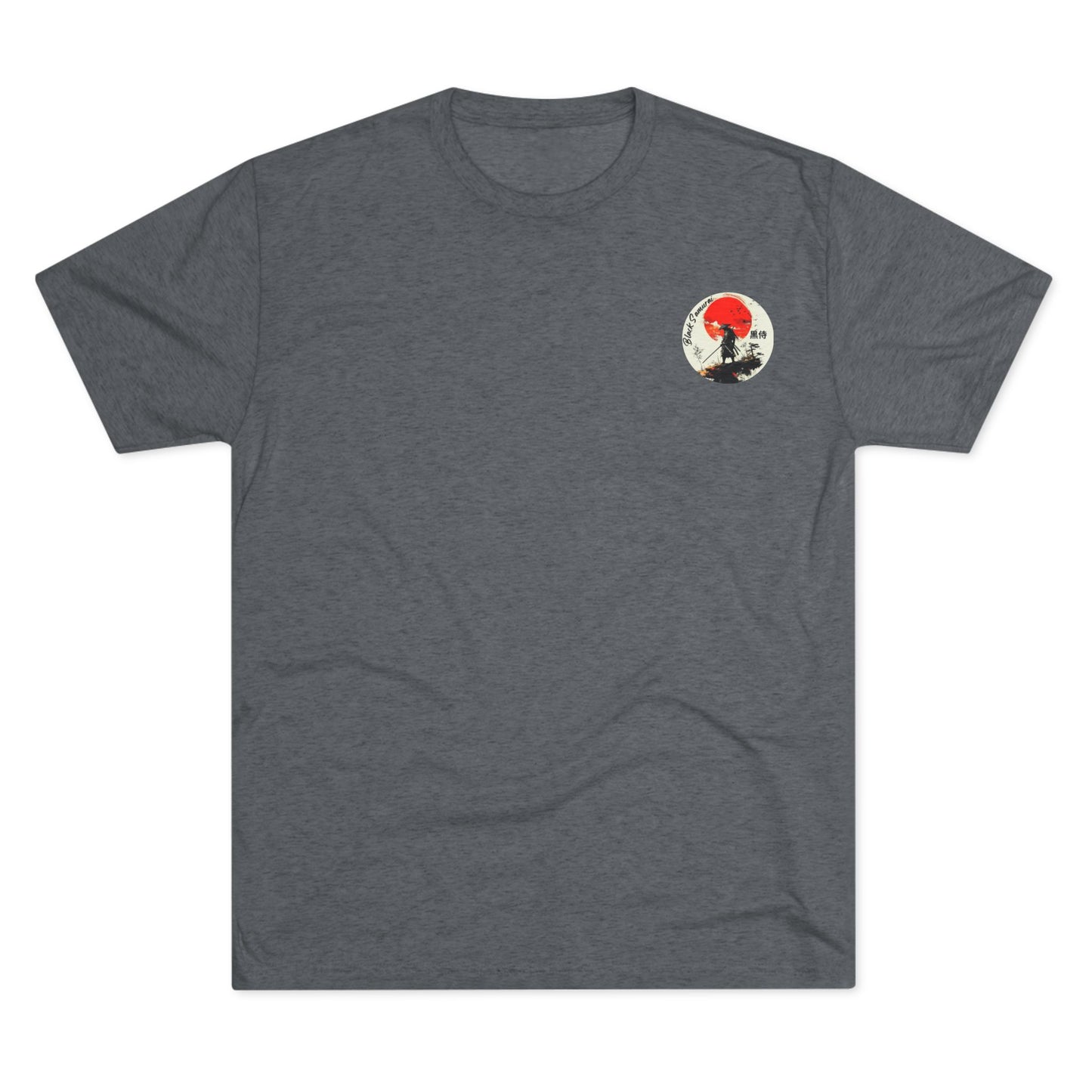DUO MODERN "Black Samurai - Know Thy Self" Unisex Tri-Blend Crew Tee - DUO Modern
