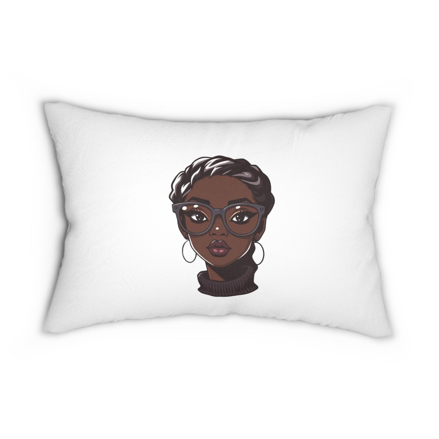"Agatha" Spun Polyester Lumbar Pillow - DUO Modern