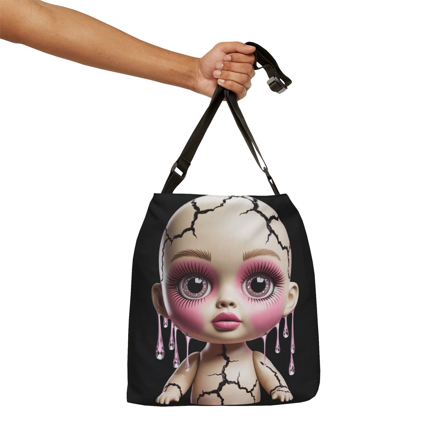 DUO MODERN “Broken Beauty” Adjustable Tote Bag