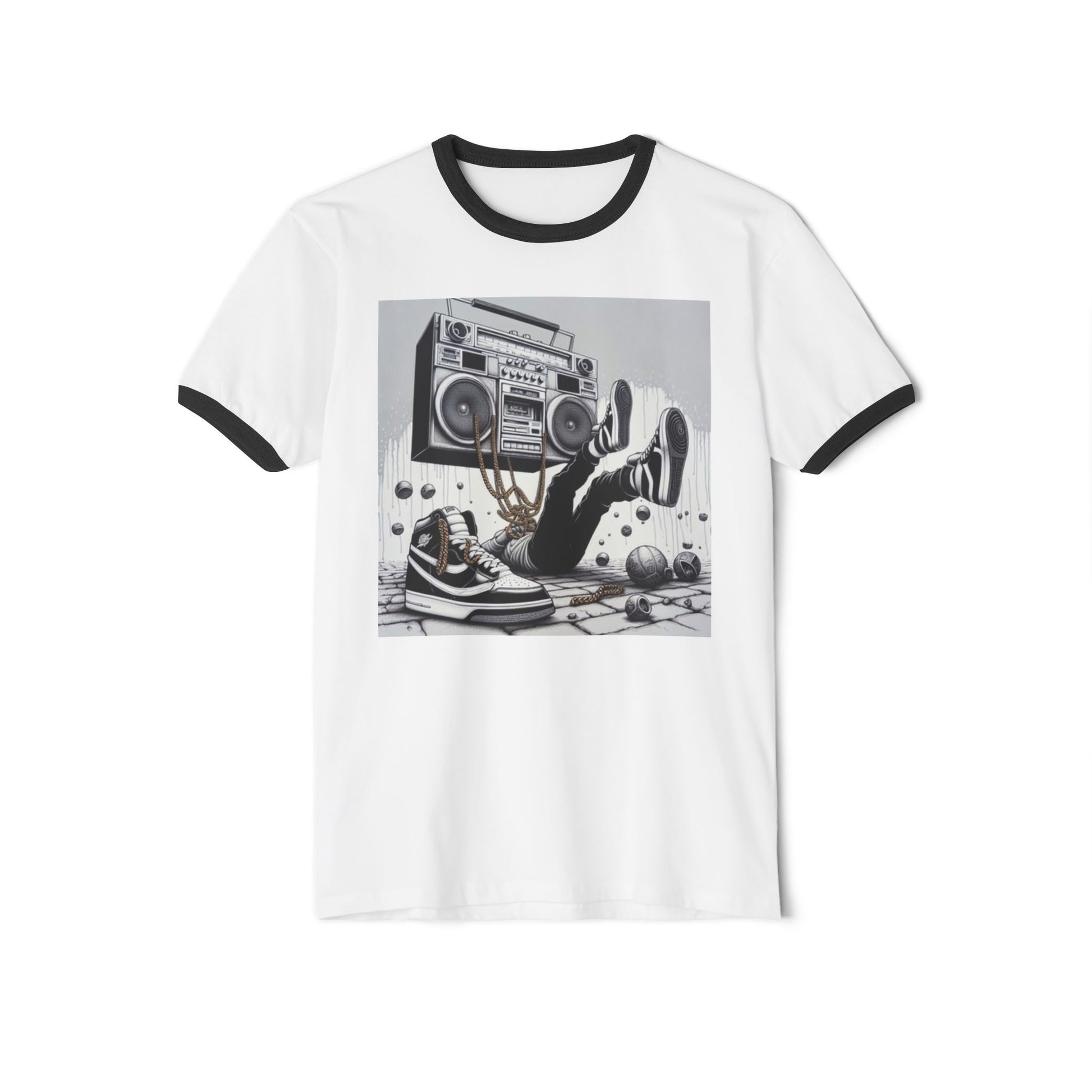 B Boy Unisex Ringer T-Shirt - DUO Modern