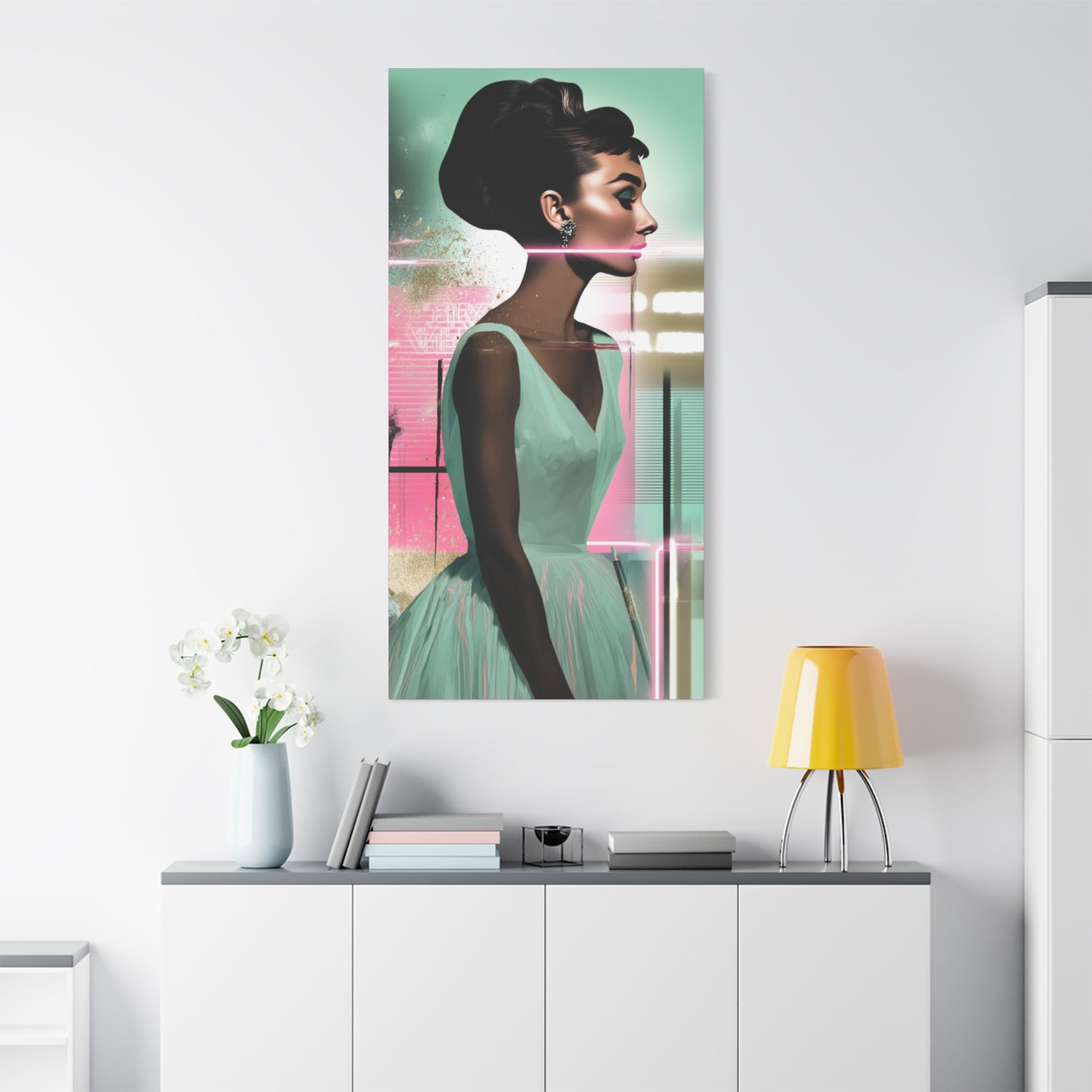 DUO MODERN "Audrey Hepburn" Canvas Art - DUO Modern