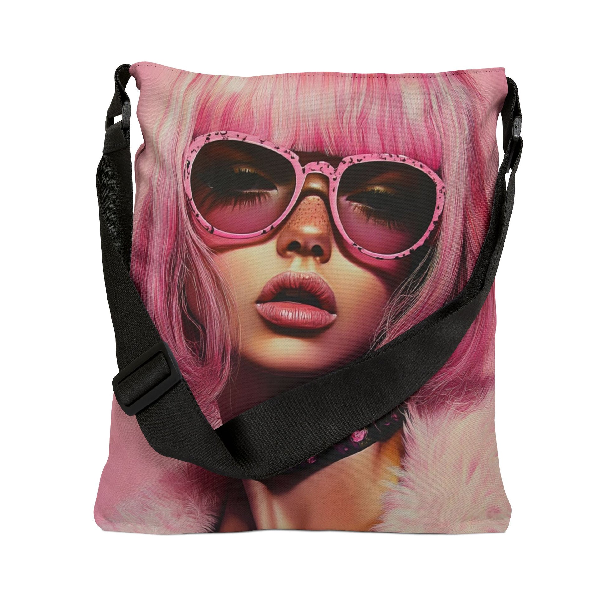 DUO MODERN "Punk Pink Luxe" Adjustable Tote Bag - DUO Modern
