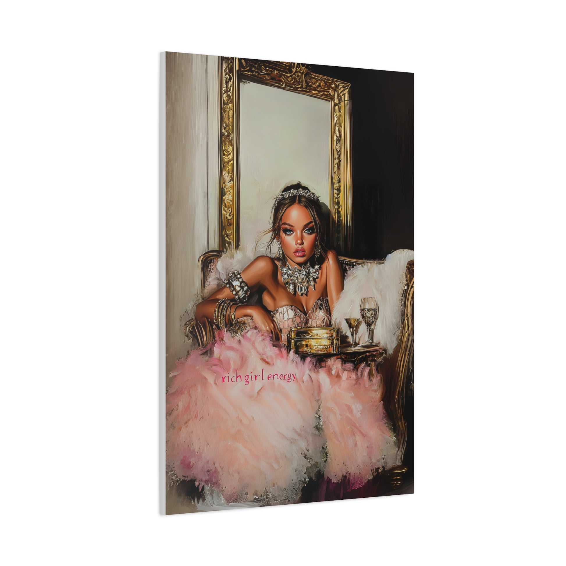DUO MODERN "Rich Girl Energy" Matte Canvas,