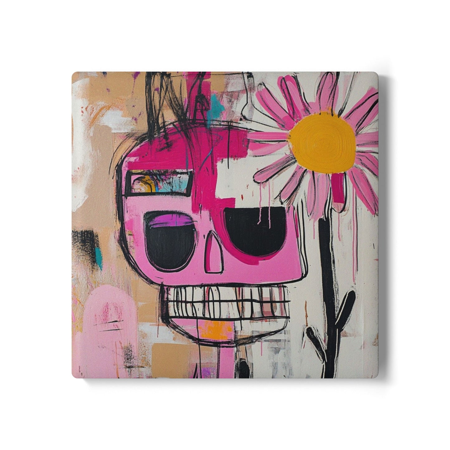 DUO MODERN "Dead Cute" Ceramic Coaster