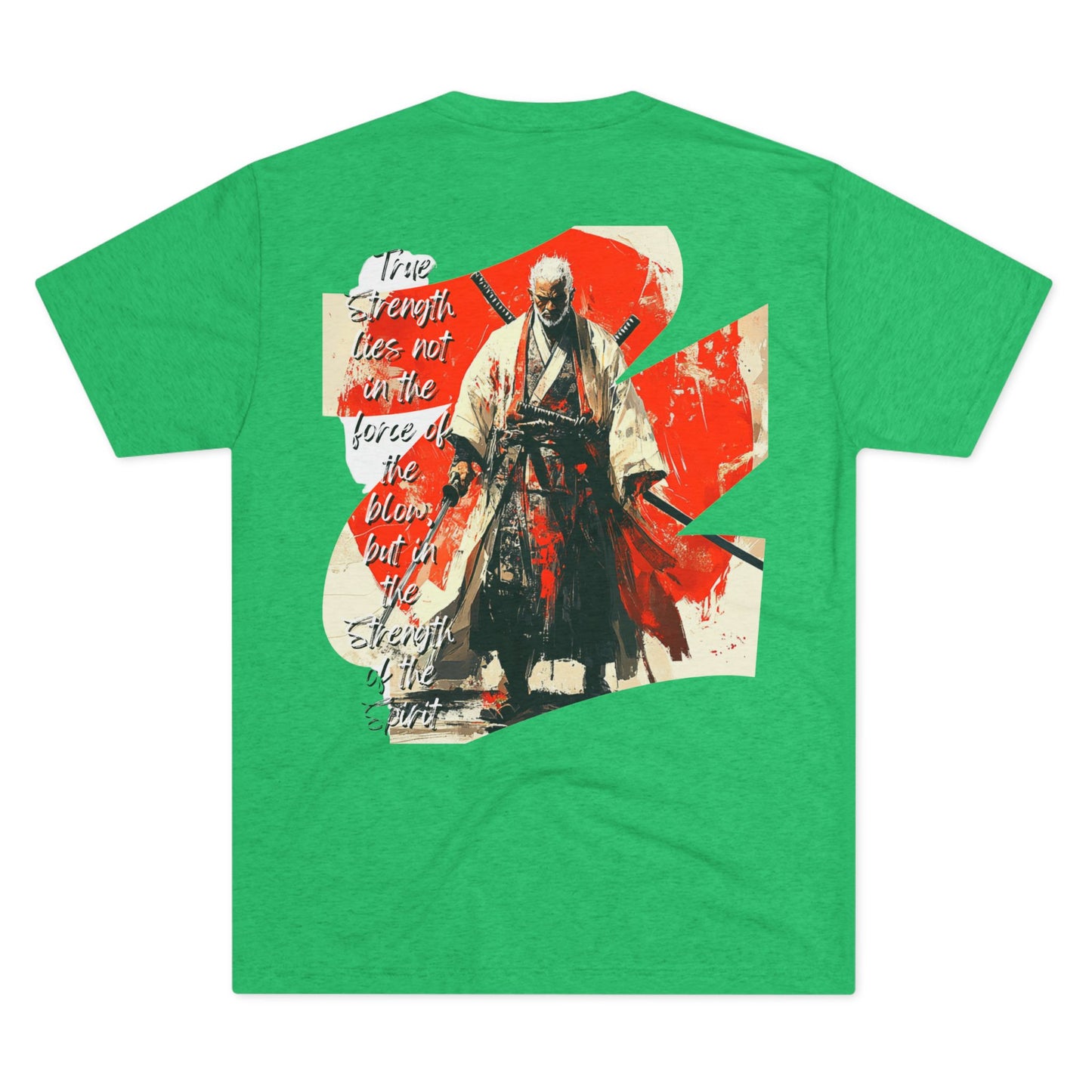 DUO MODERN "Black Samurai - Strength" Unisex Tri-Blend