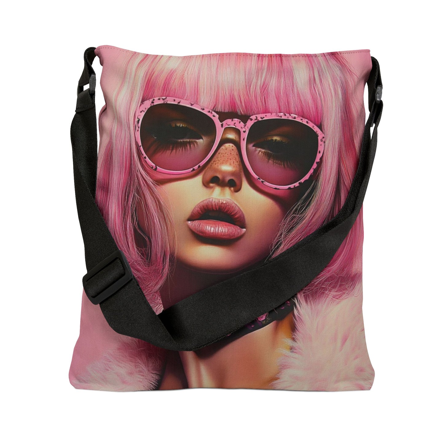 DUO MODERN "Punk Pink Luxe" Adjustable Tote Bag - DUO Modern
