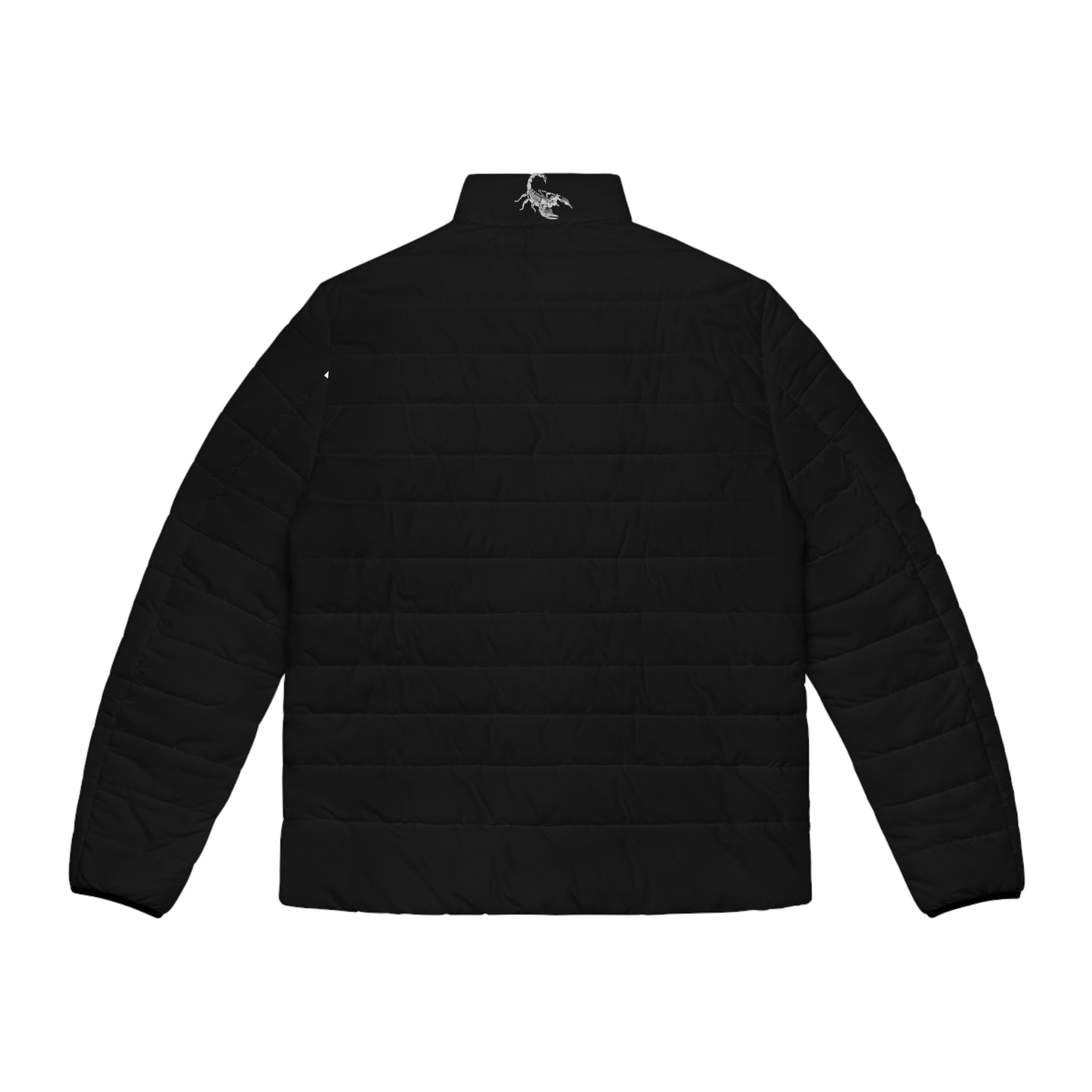 DUO MODERN Scorpion Athletics Men's Black Puffer Jacket - DUO Modern