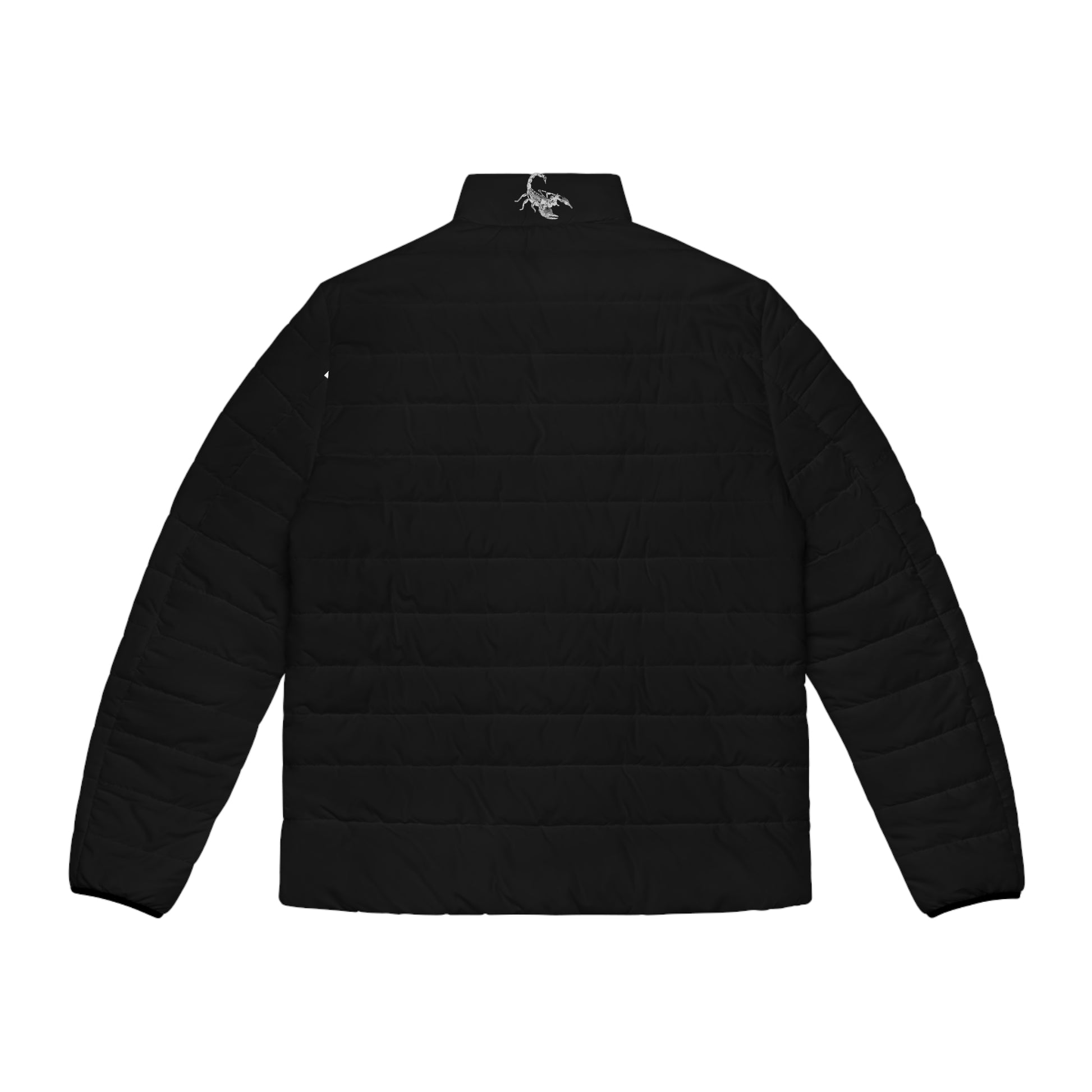 DUO MODERN Scorpion Athletics Men's Black Puffer Jacket - DUO Modern