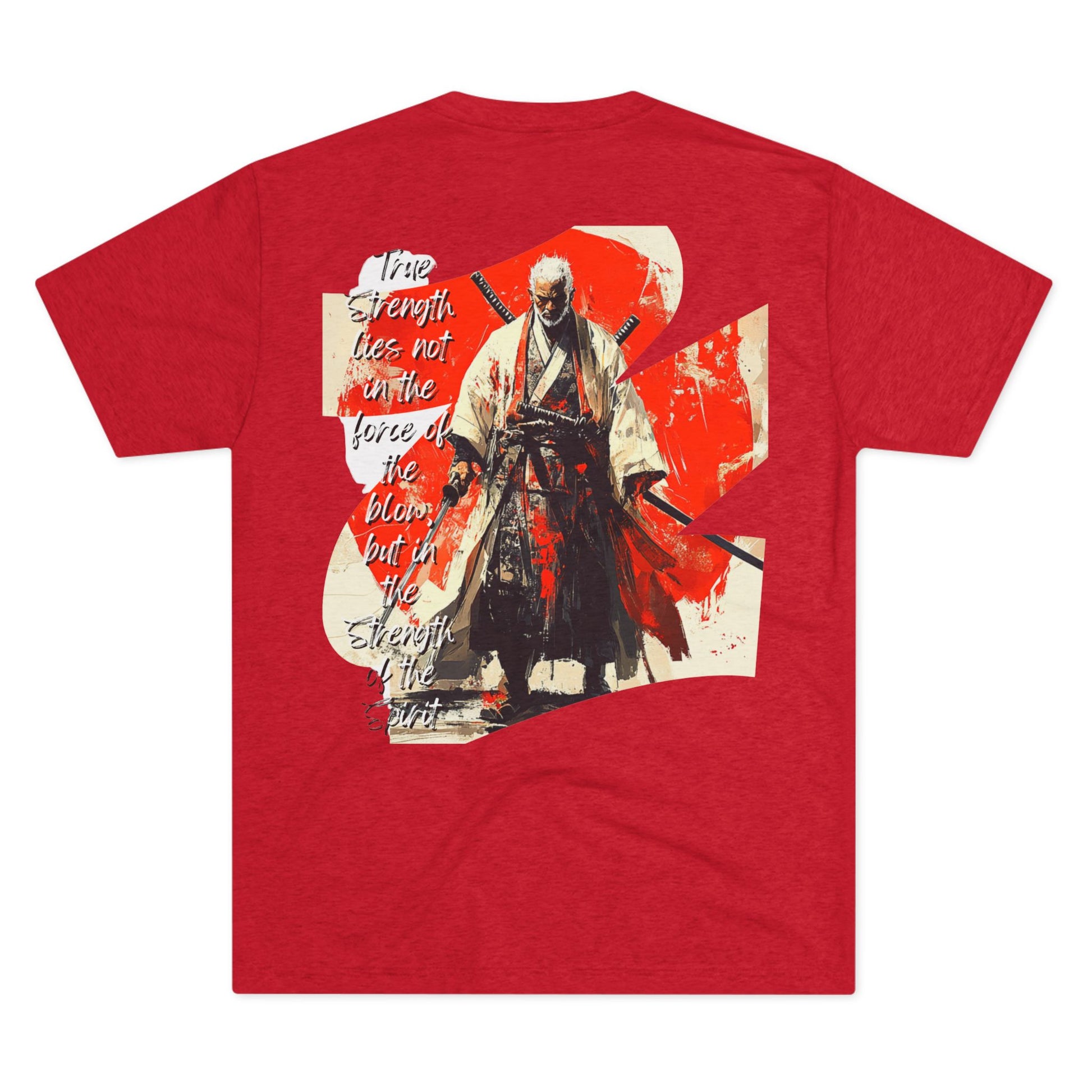 DUO MODERN "Black Samurai - Strength" Unisex Tri-Blend