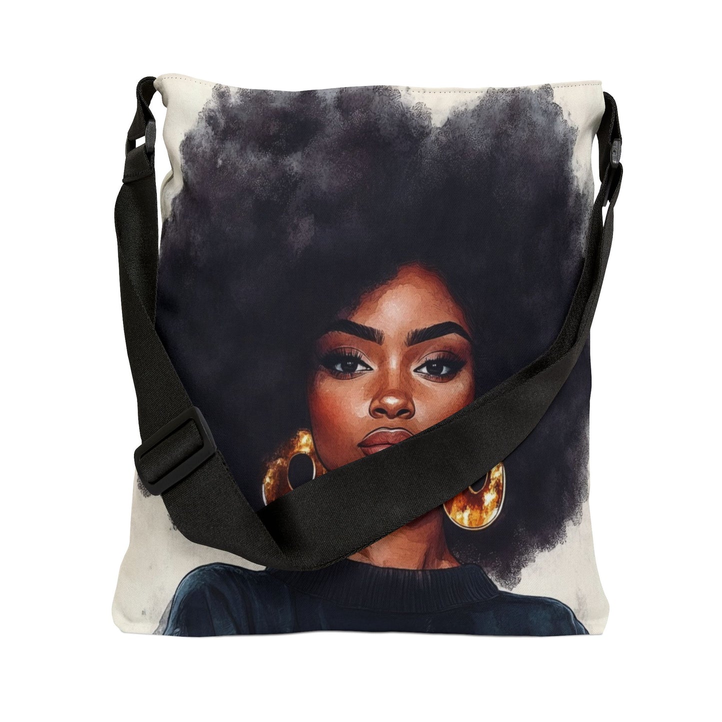 DUO MODERN "Afro Majesty" Adjustable Tote Bag - DUO Modern