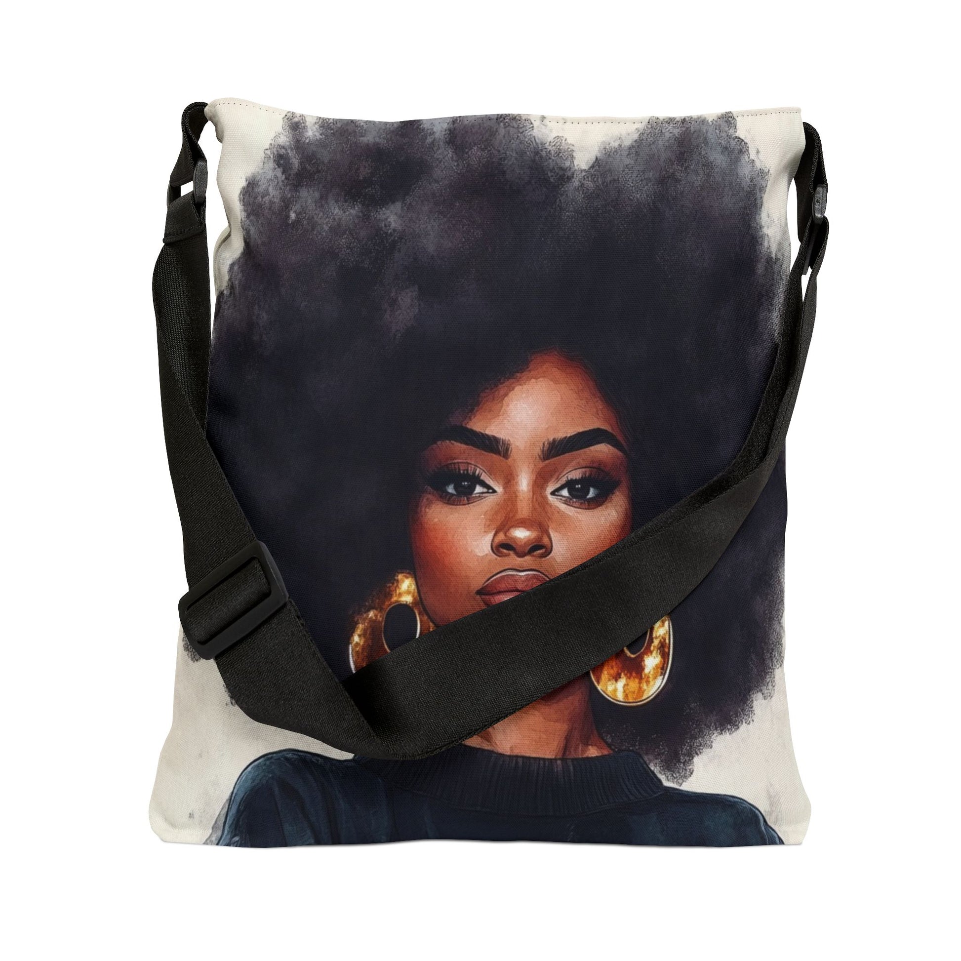 DUO MODERN "Afro Majesty" Adjustable Tote Bag - DUO Modern