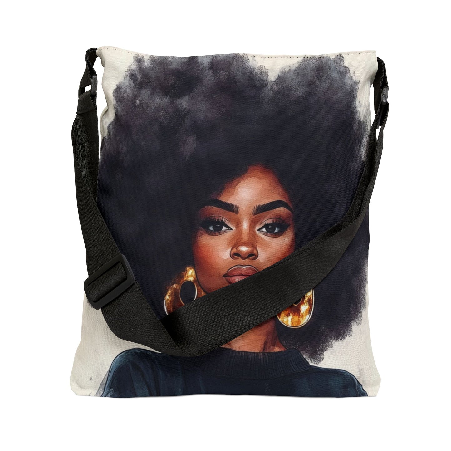 DUO MODERN "Afro Majesty" Adjustable Tote Bag - DUO Modern