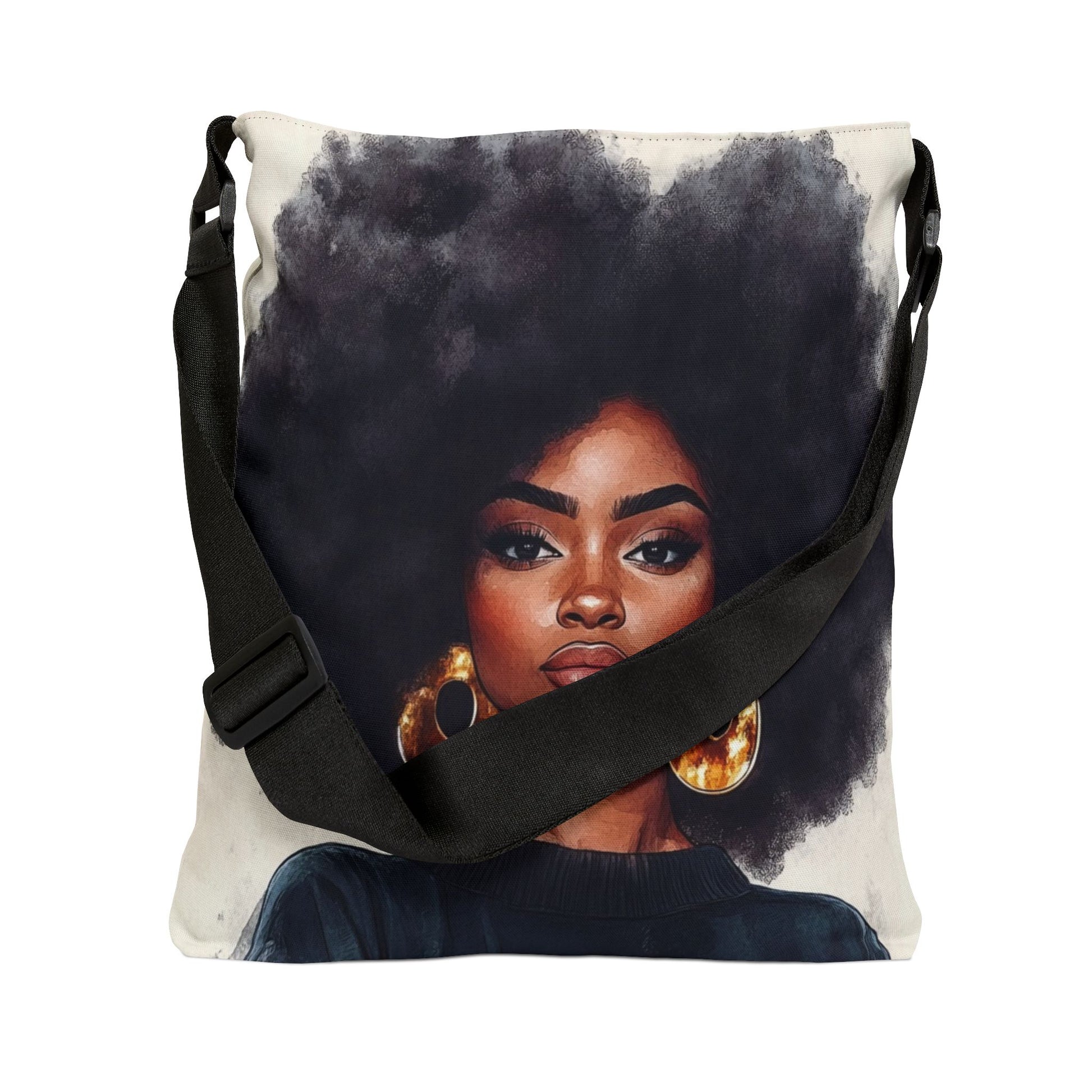 DUO MODERN "Afro Majesty" Adjustable Tote Bag - DUO Modern