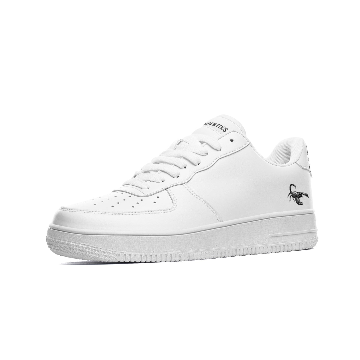 "Scorpion Athletics" Unisex Low Top Leather Sneakers