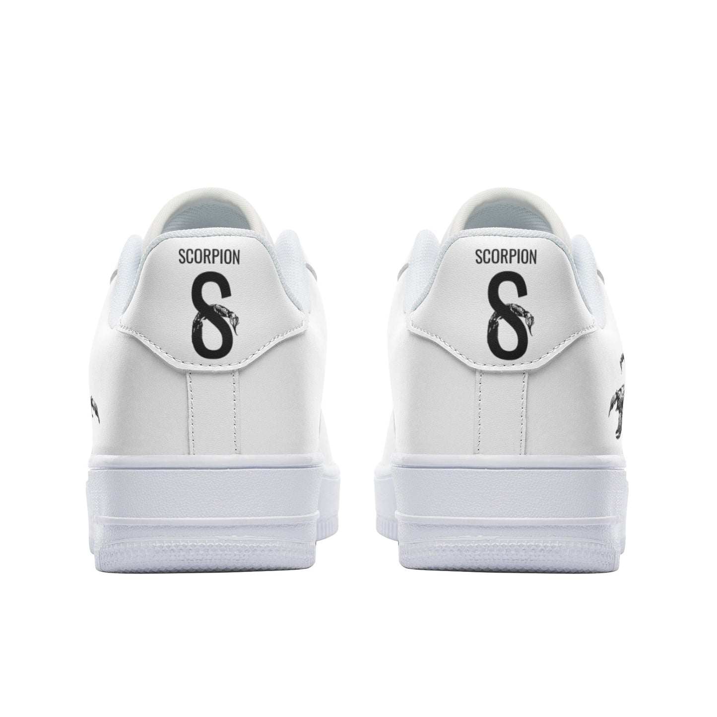 "Scorpion Athletics" Unisex Low Top Leather Sneakers
