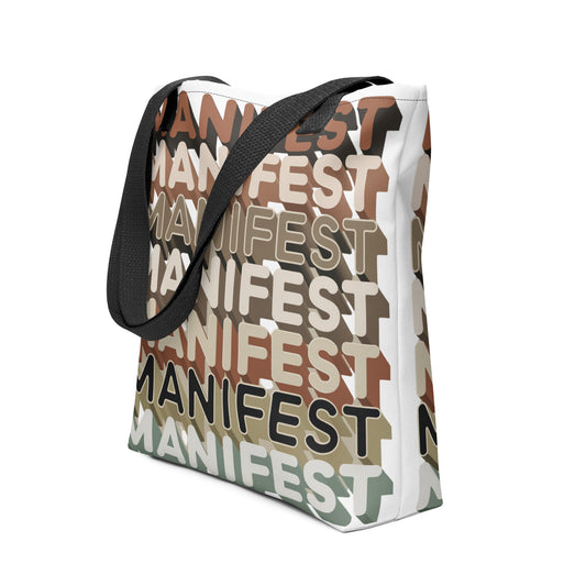 DUO MODERN "Manifest" Tote Bag