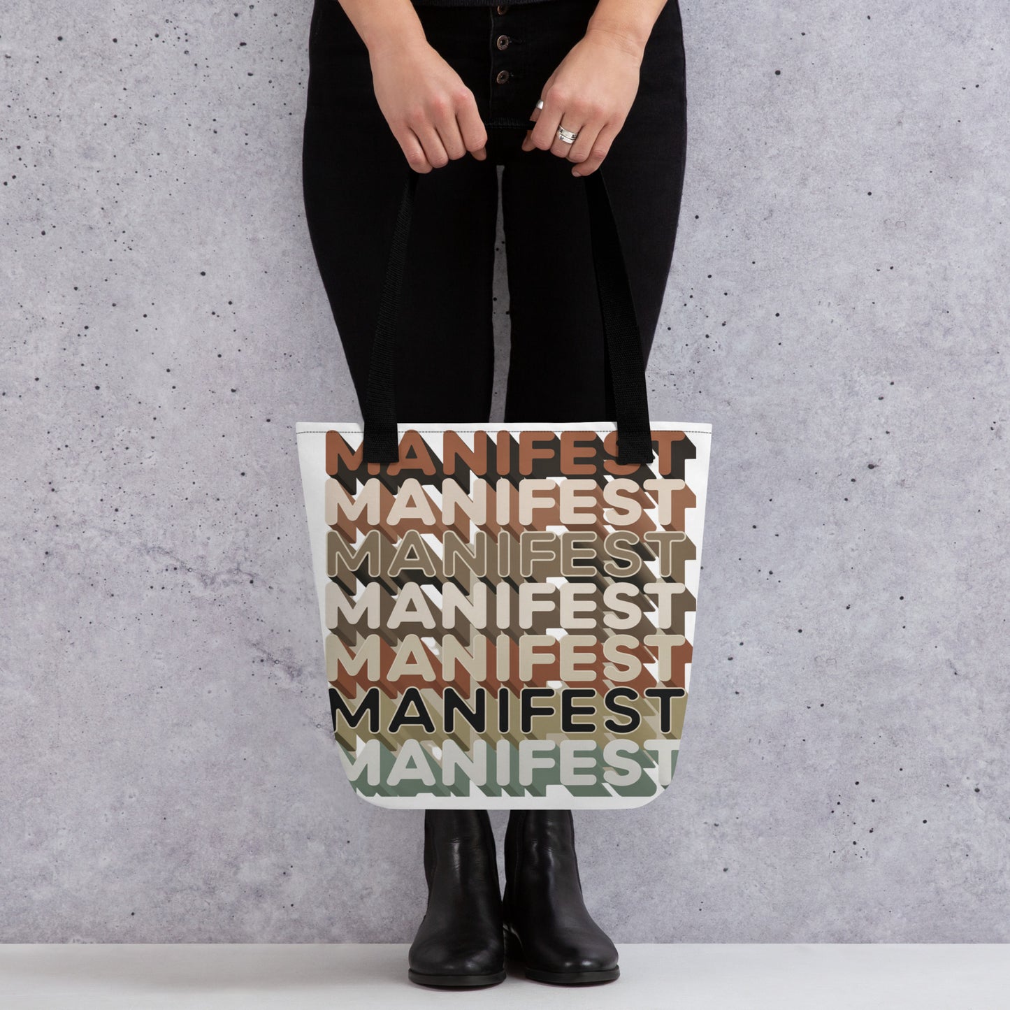 DUO MODERN "Manifest" Tote Bag