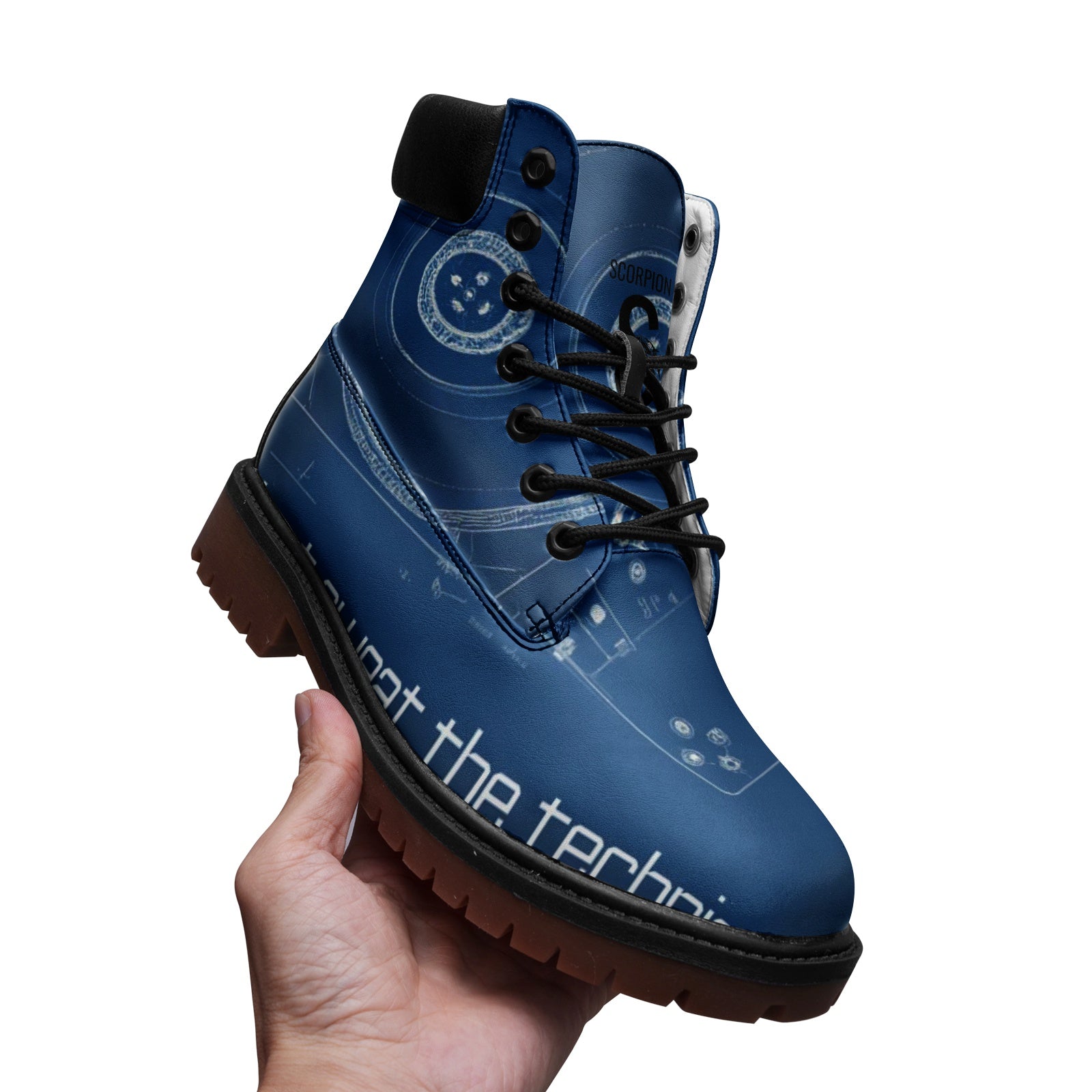 Scorpion Athletics "Don't Sweat The Technique" Premium Lightweight Microfiber Leather Chukka Boots - DUO Modern