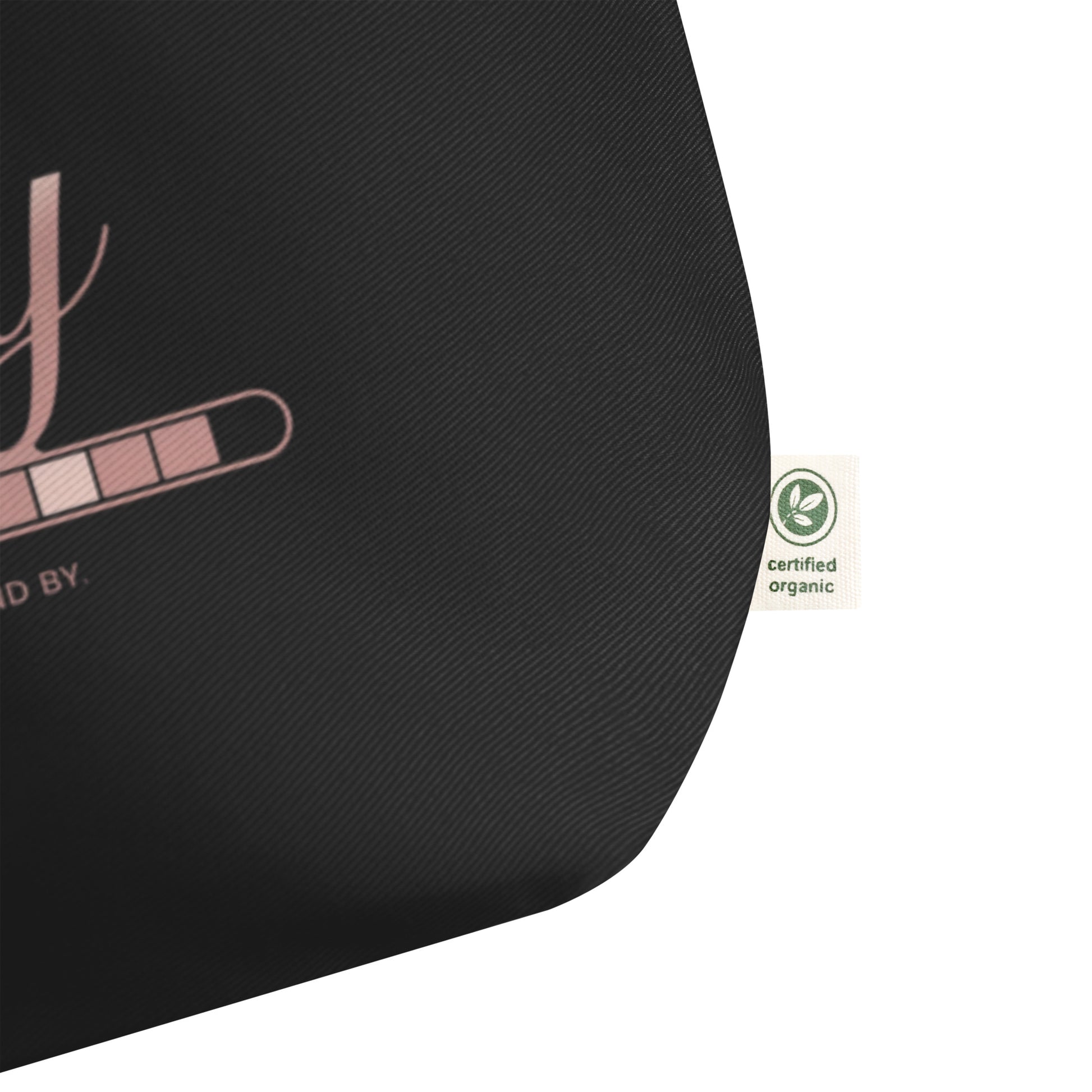 DUO MODERN "Slay In Progress" Large Organic Tote Bag