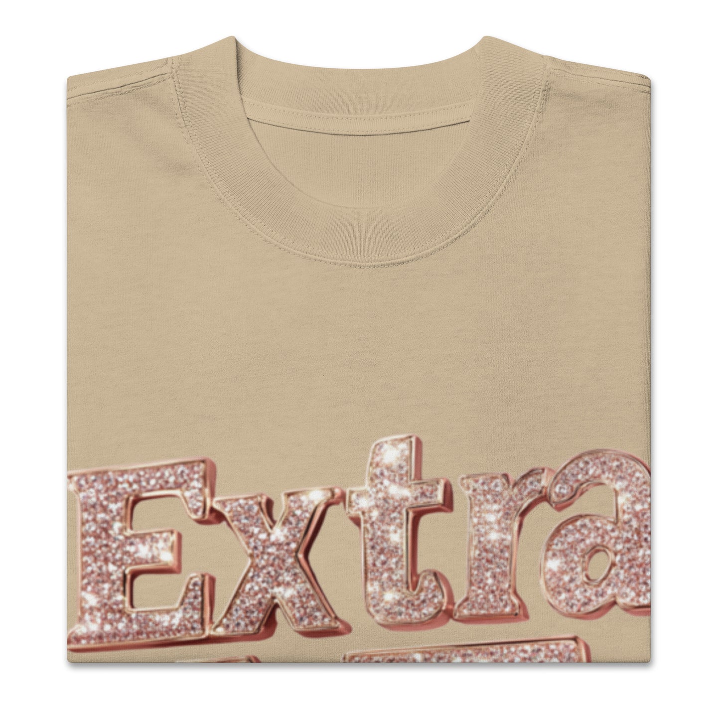 DUO MODERN "Extra AF" Oversized Faded T-shirt