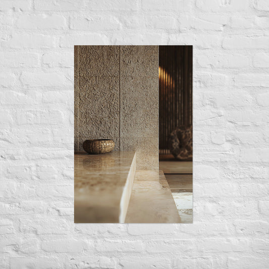 DUO MODERN "Bali Home Inspired" Photo Paper Poster