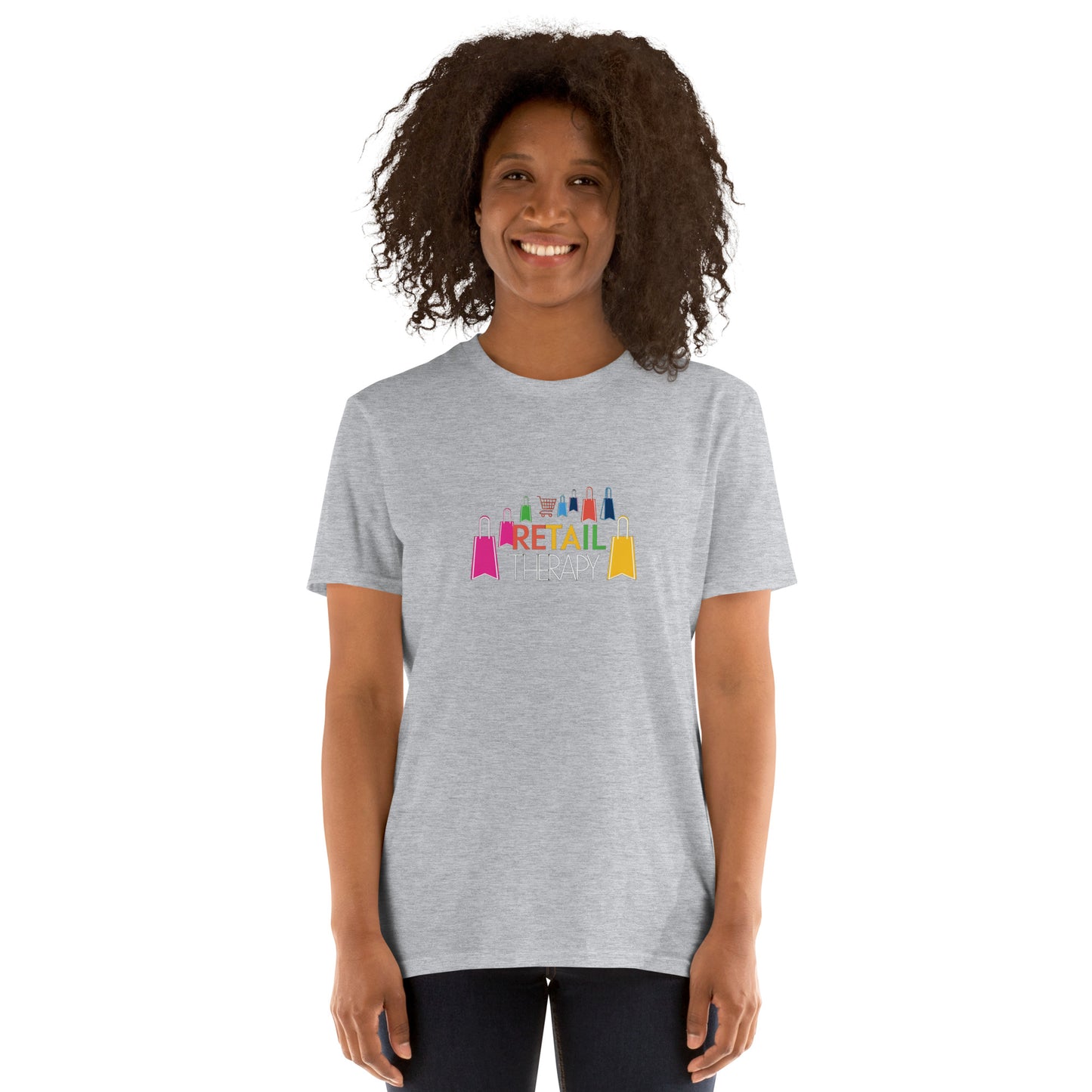 Retail Therapy Short-Sleeve Unisex T-Shirt - DUO Modern