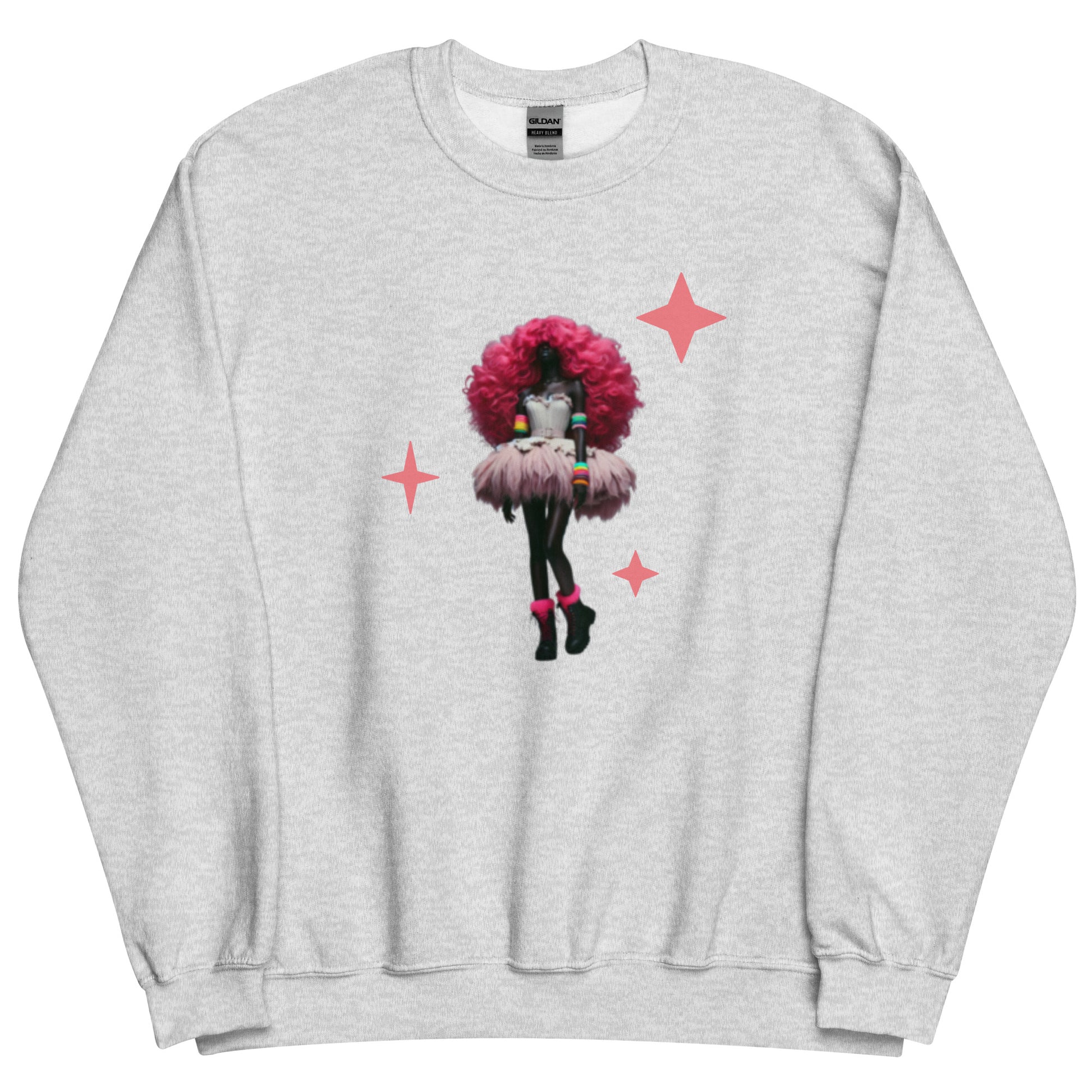 DUO MODERN “Modern Valley Girl” Unisex Sweatshirt, 80's Fashion Clothing
