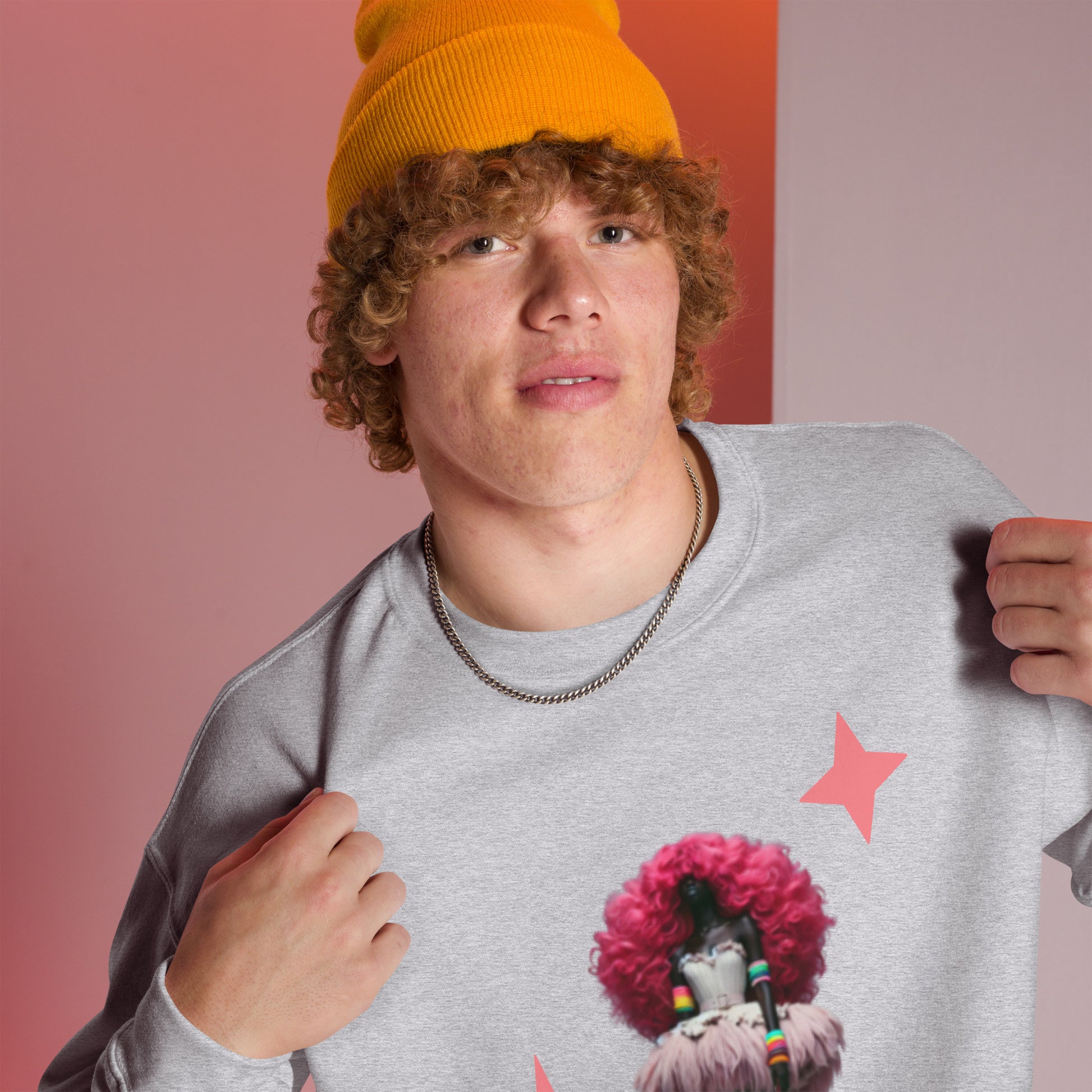 DUO MODERN “Modern Valley Girl” Unisex Sweatshirt, 80's Fashion Clothing