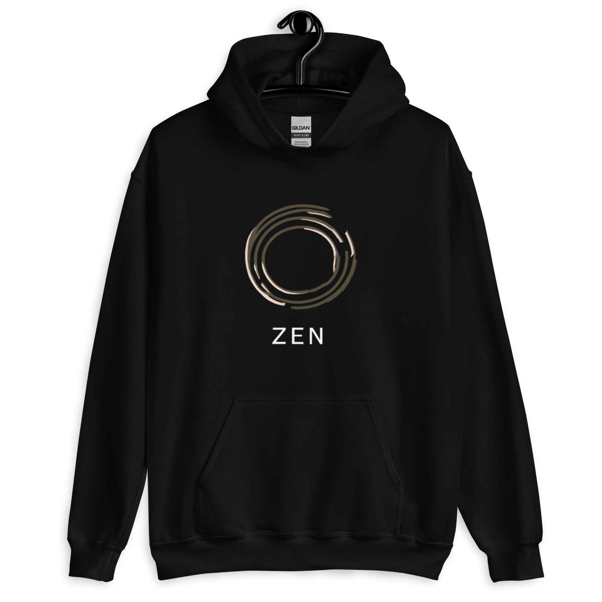 DUO MODERN Unisex Zen Circle Symbol, spiritual energy, and mindfulness hoodie,