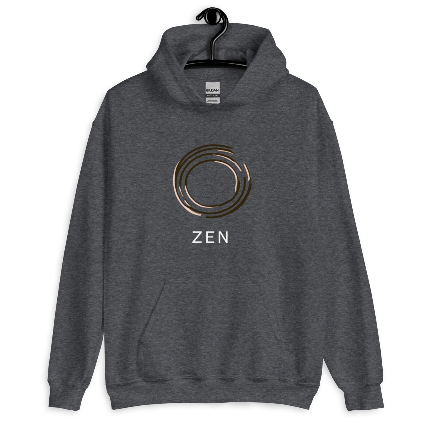 DUO MODERN Unisex Zen Circle Symbol, spiritual energy, and mindfulness hoodie,