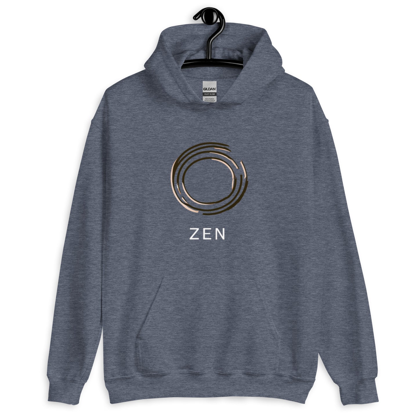 DUO MODERN Unisex Zen Circle Symbol, spiritual energy, and mindfulness hoodie,