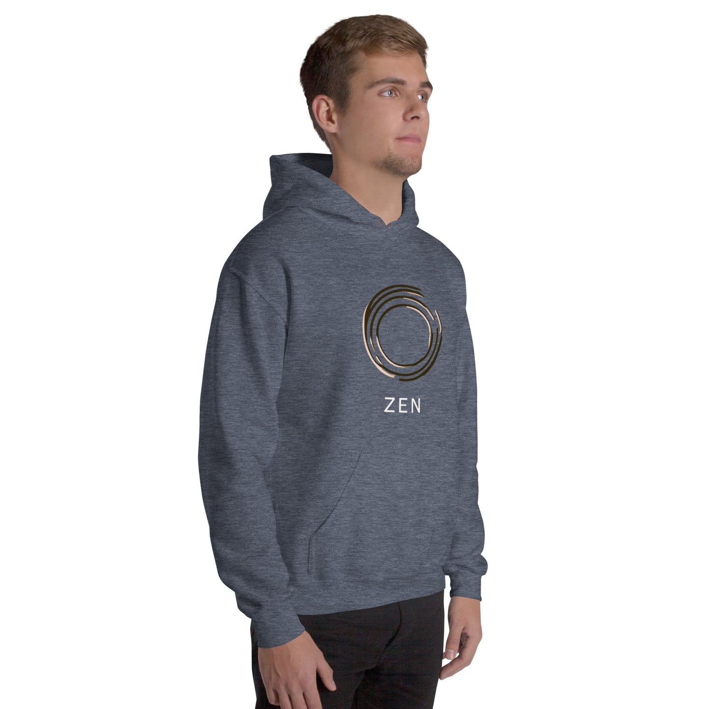 DUO MODERN Unisex Zen Circle Symbol, spiritual energy, and mindfulness hoodie,