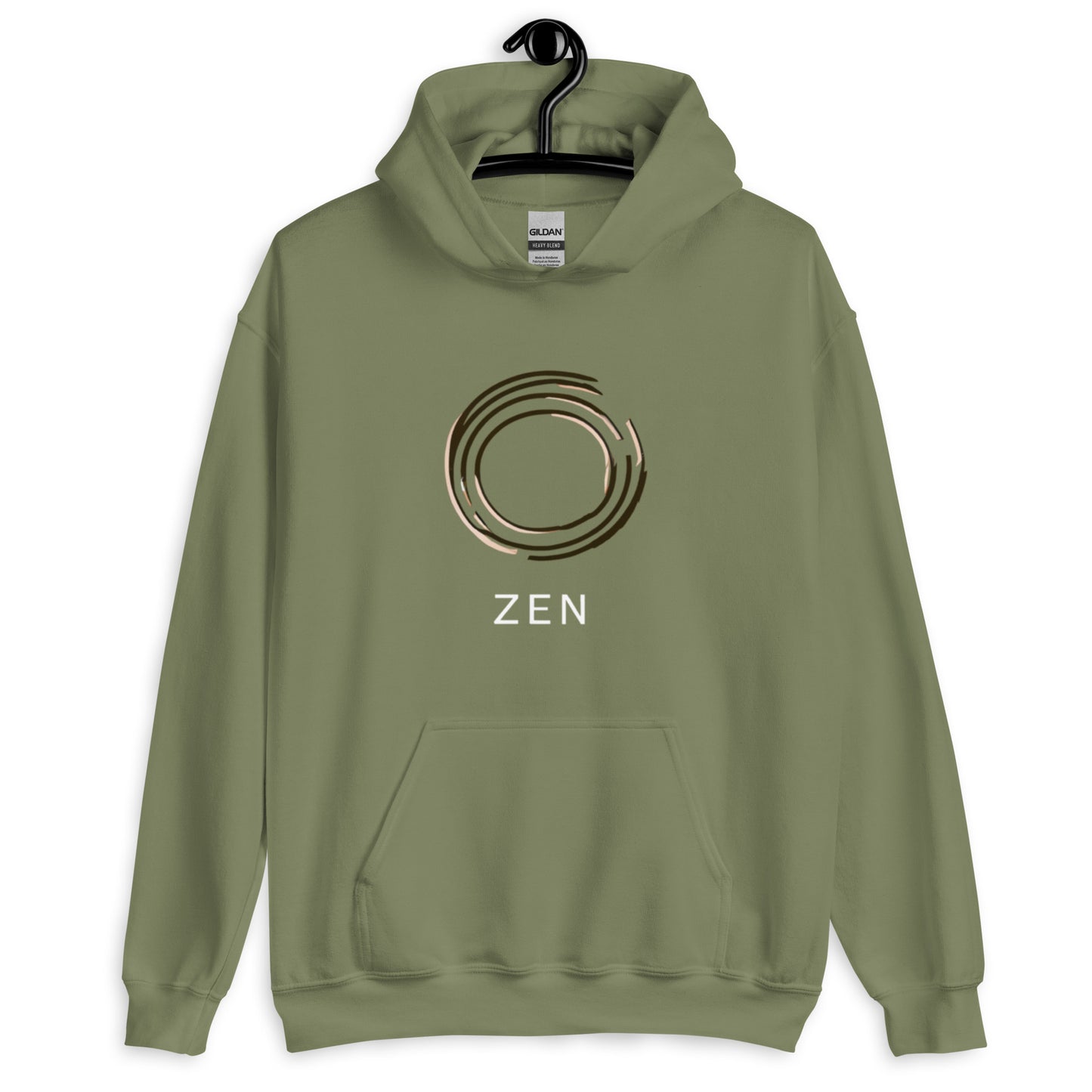 DUO MODERN Unisex Zen Circle Symbol, spiritual energy, and mindfulness hoodie,
