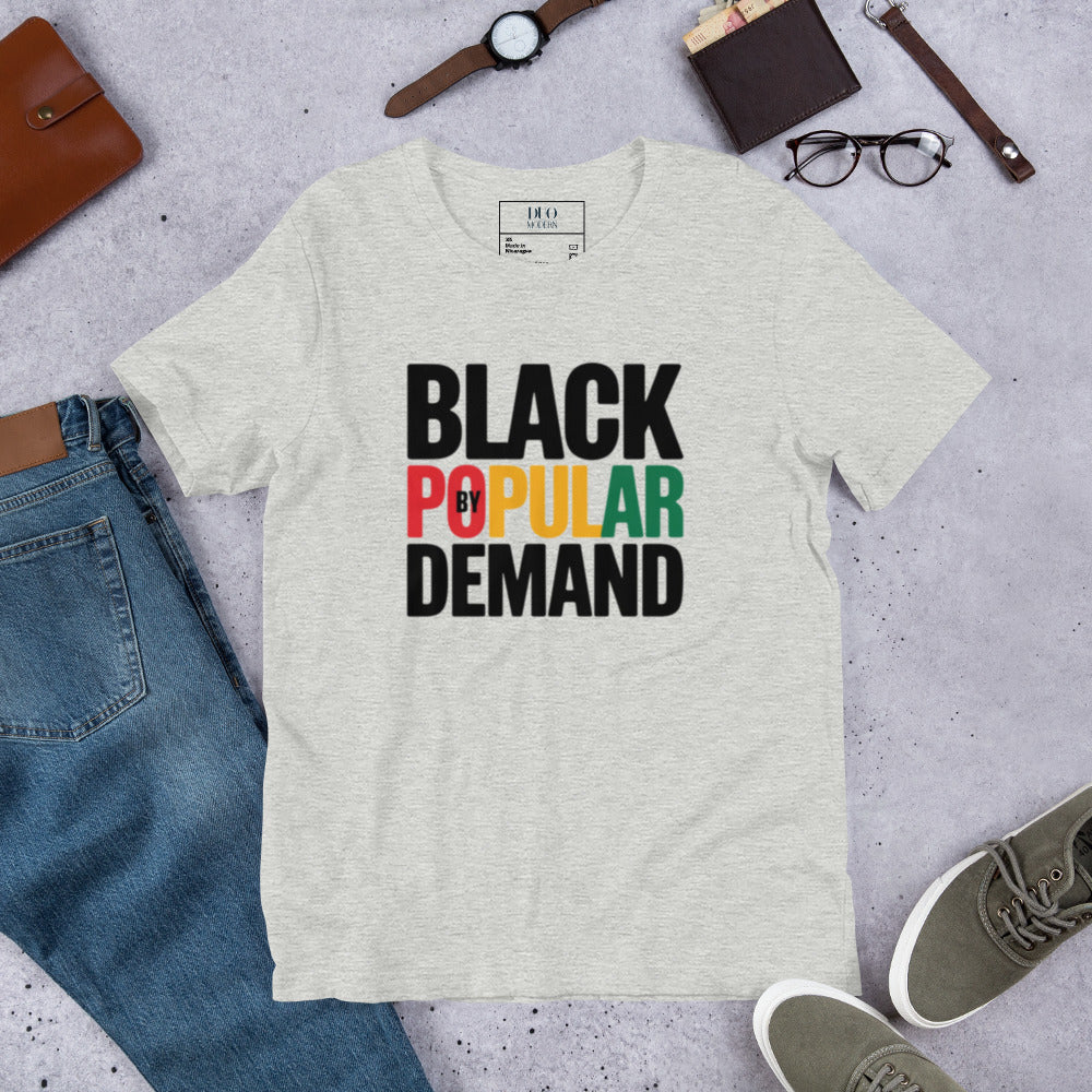 DUO MODERN "Black By Popular Demand" T-Shirt
