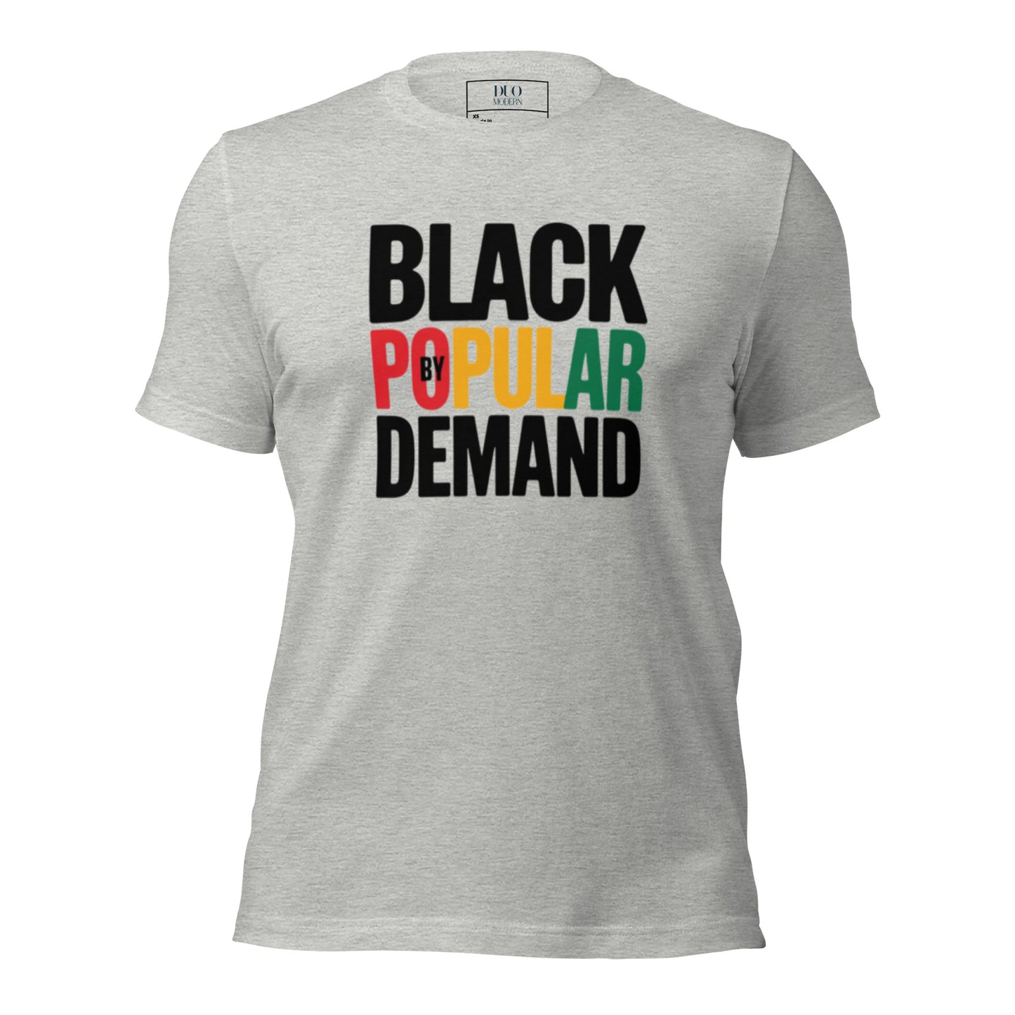 DUO MODERN "Black By Popular Demand" T-Shirt