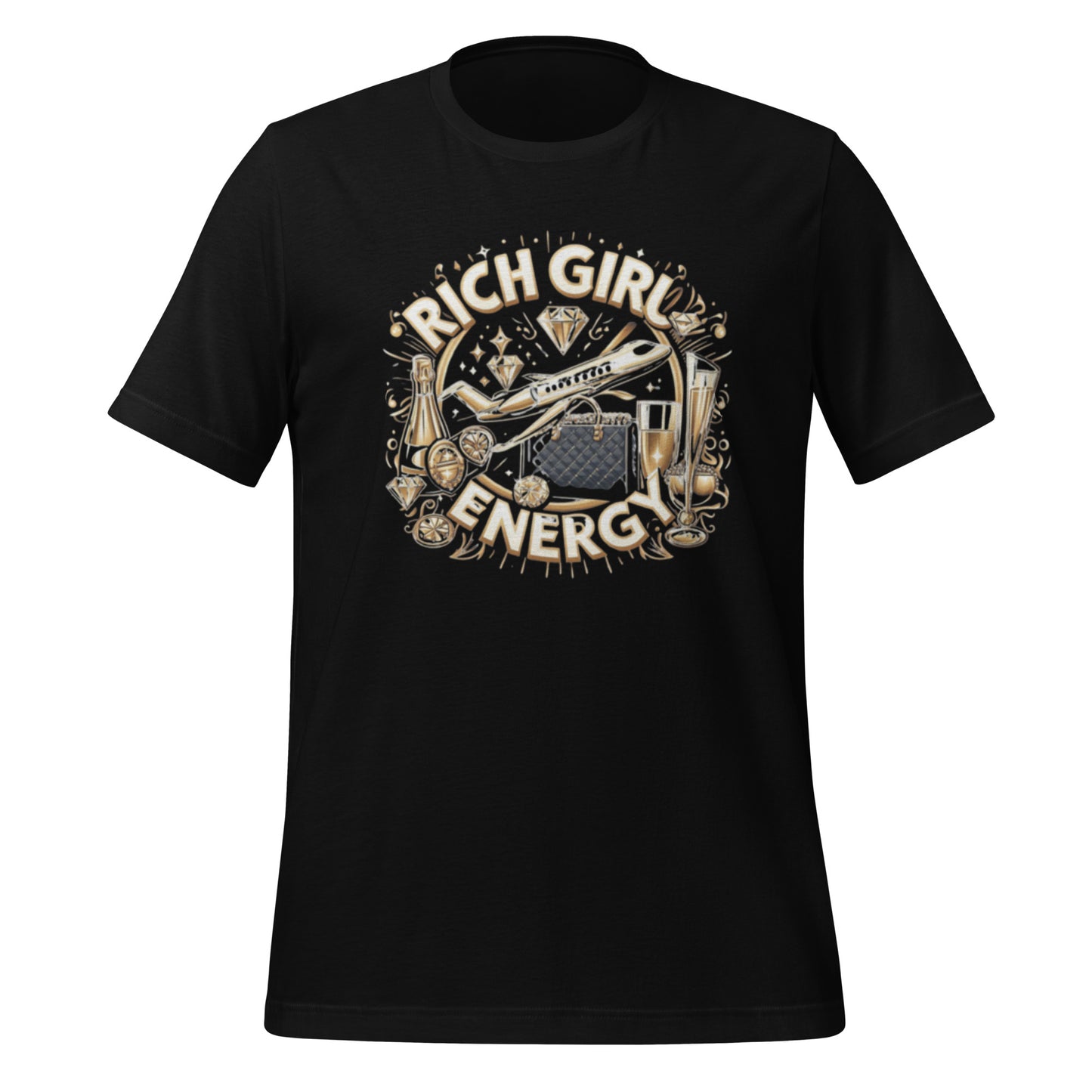 DUO MODERN "Rich Girl Energy" Unisex T-Shirt