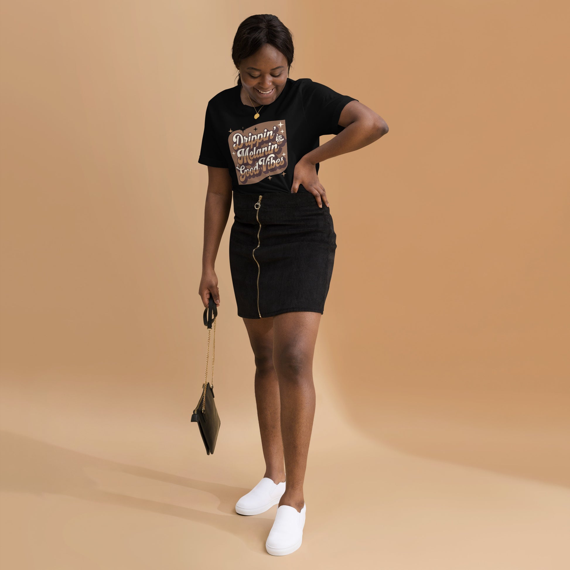 DUO MODERN "Drippin’ in Melanin & Good Vibes" Unisex T-Shirt