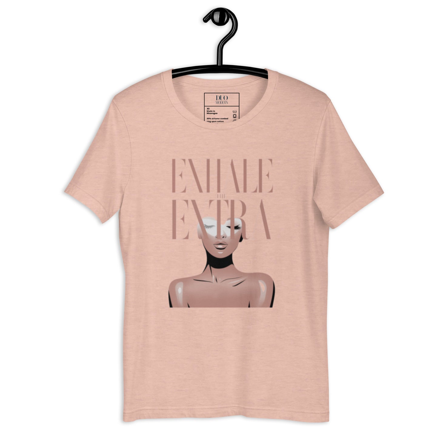 DUO MODERN "Exhale the Extra" Unisex T-shirt
