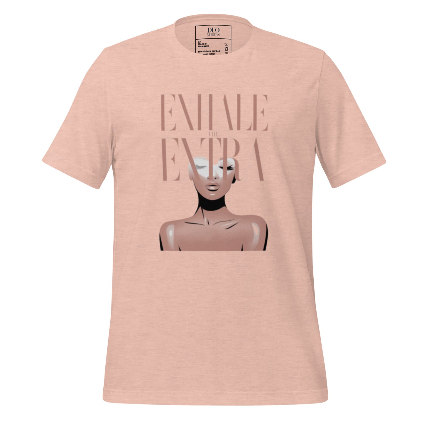 DUO MODERN "Exhale the Extra" Unisex T-shirt