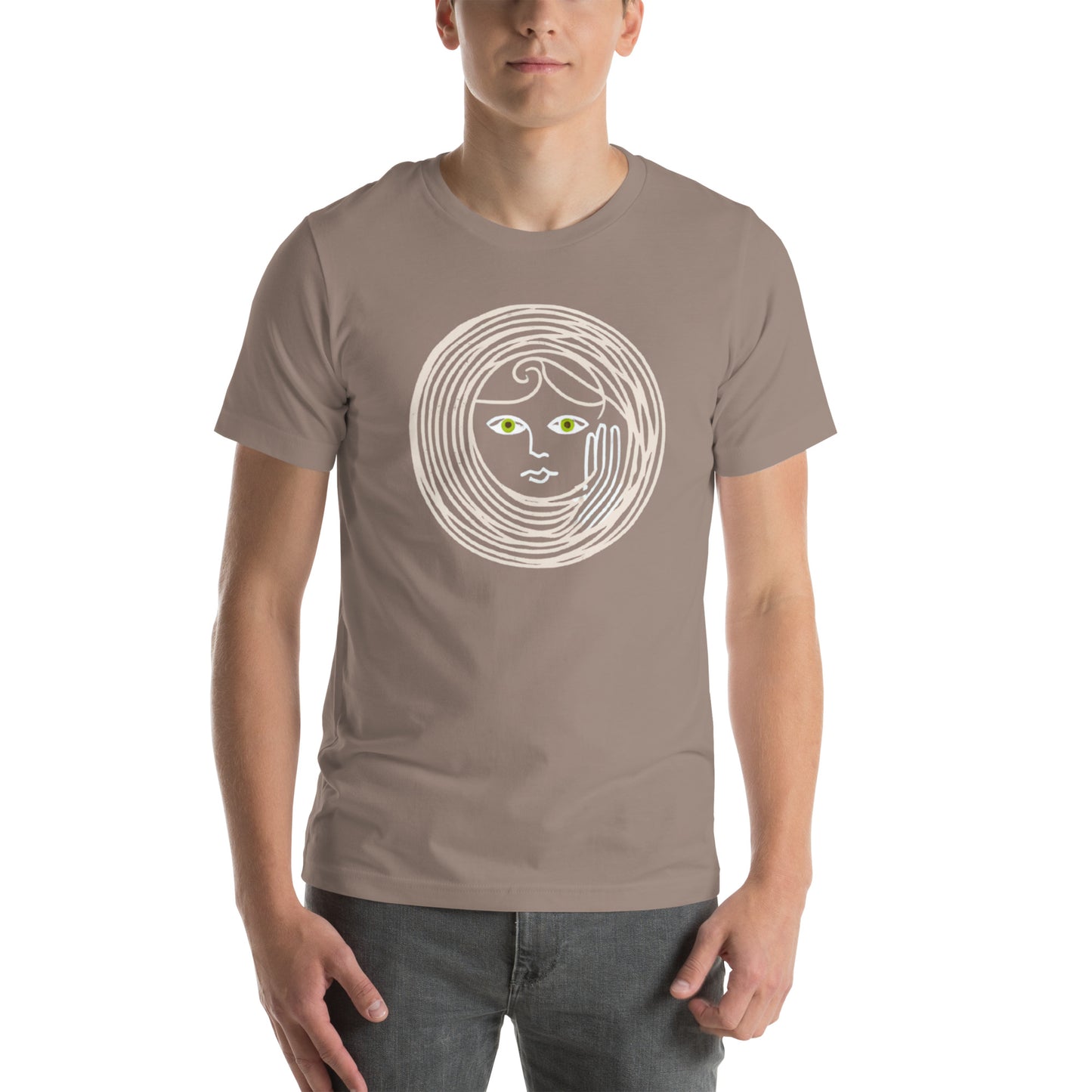 Spiral Face Unisex t-shirt - DUO Modern