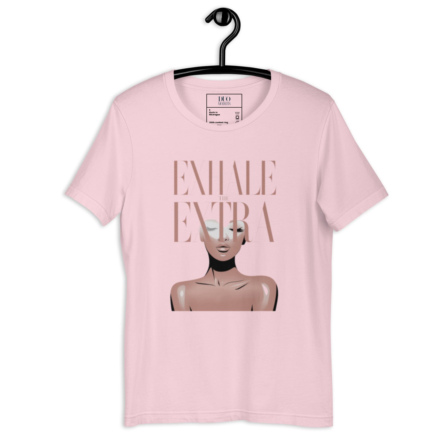 DUO MODERN "Exhale the Extra" Unisex T-shirt