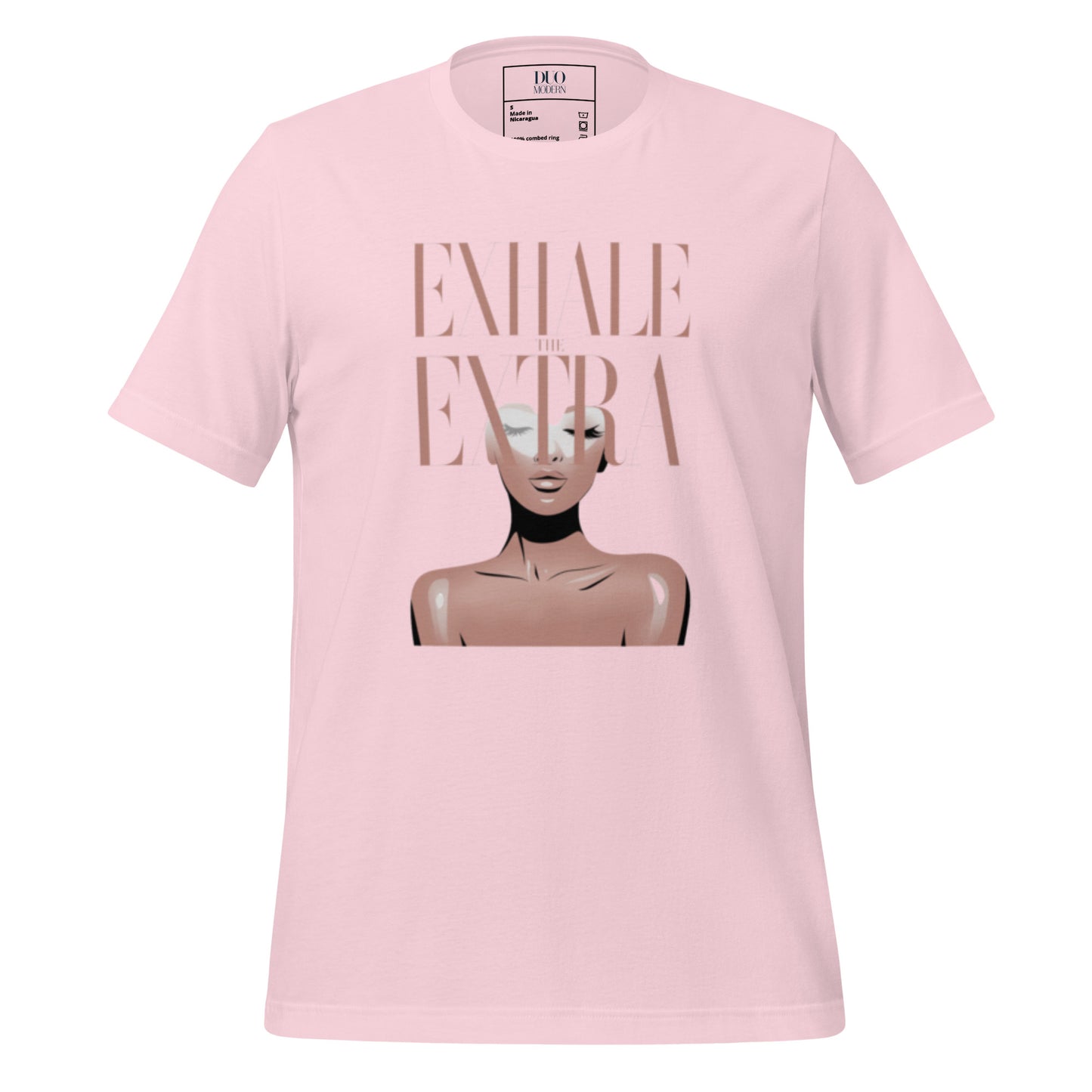 DUO MODERN "Exhale the Extra" Unisex T-shirt