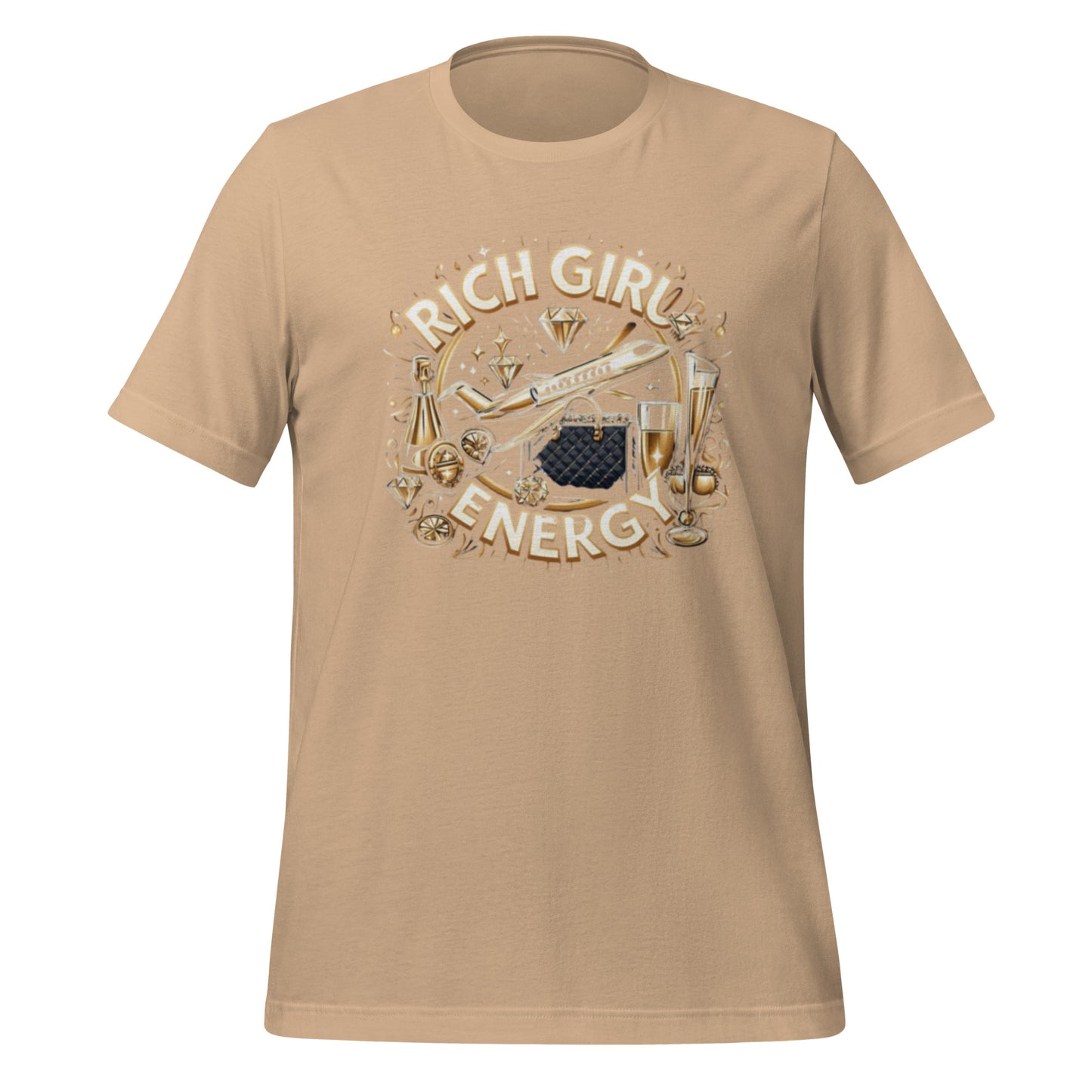 DUO MODERN "Rich Girl Energy" Unisex T-Shirt