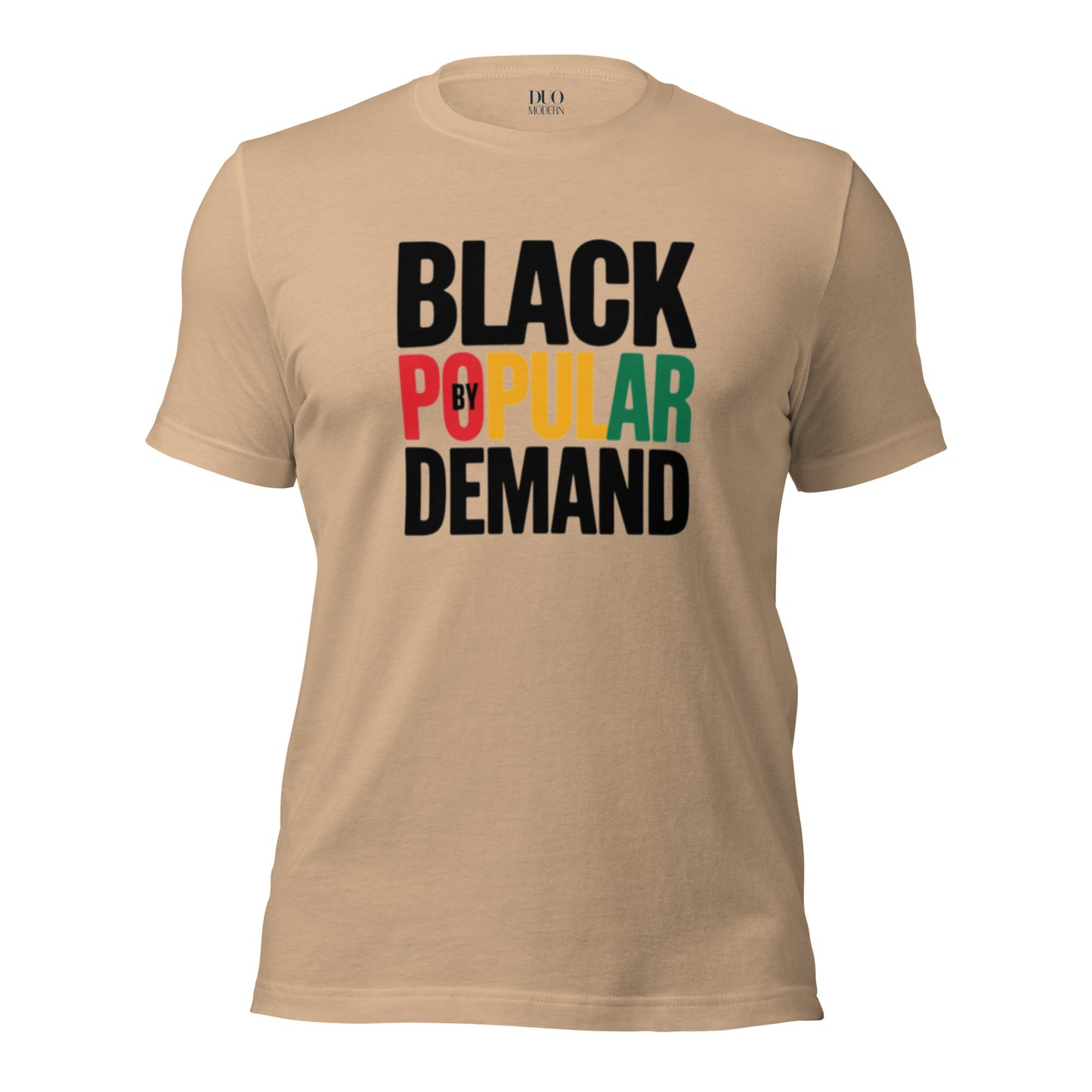 DUO MODERN "Black By Popular Demand" T-Shirt