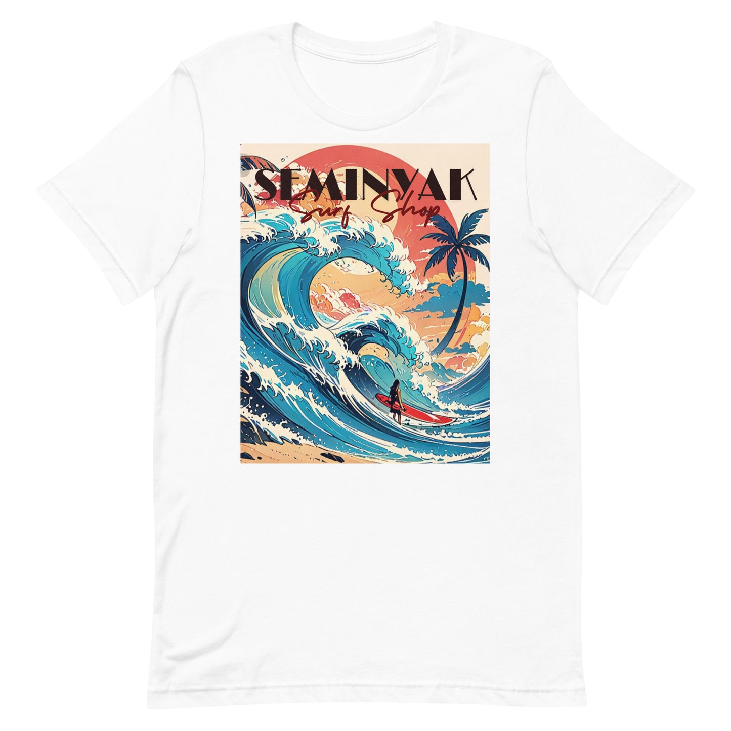 "Seminyak Surf Shop" Unisex T-shirt - DUO Modern