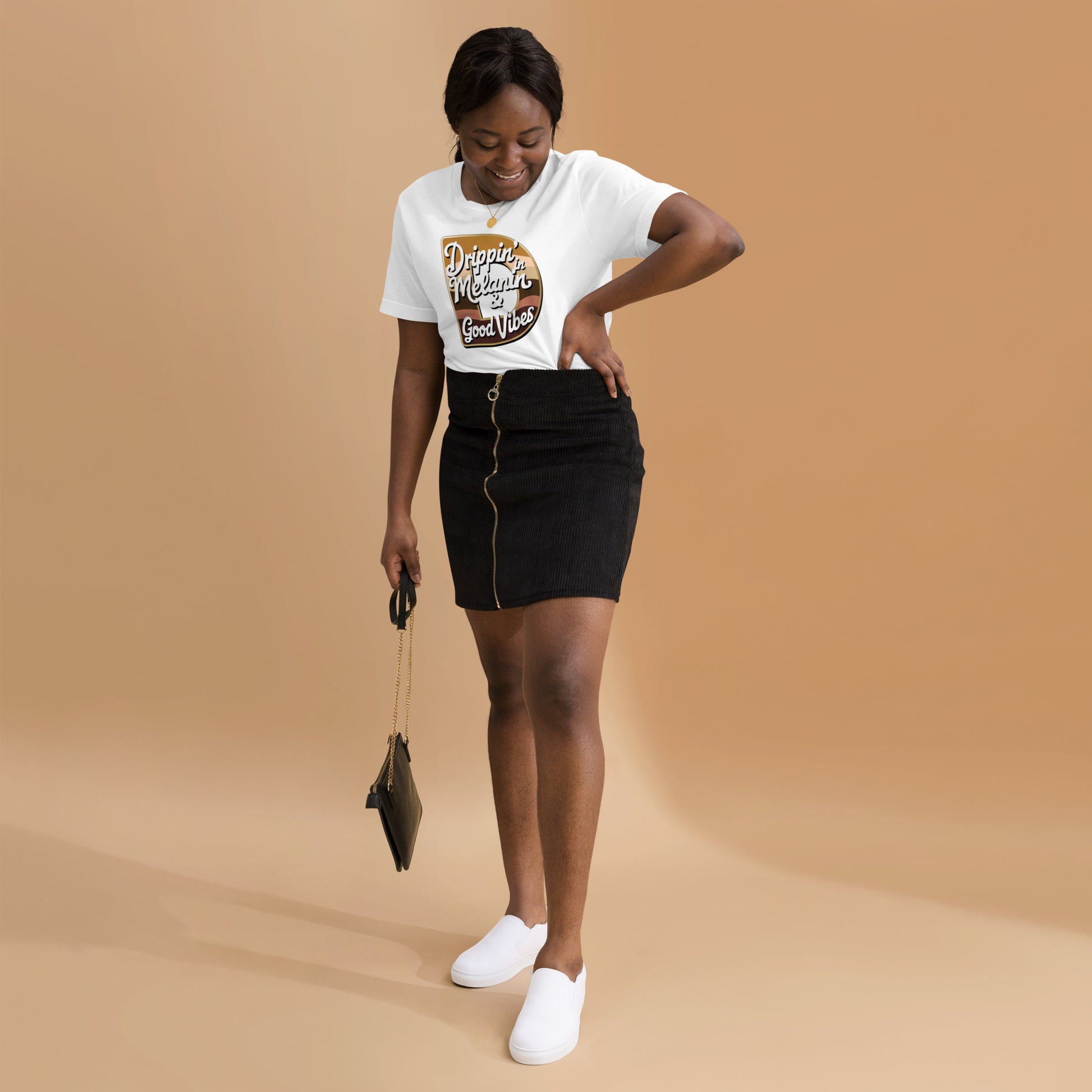 DUO MODERN "Drippin’ in Melanin & Good Vibes" Unisex T-Shirt