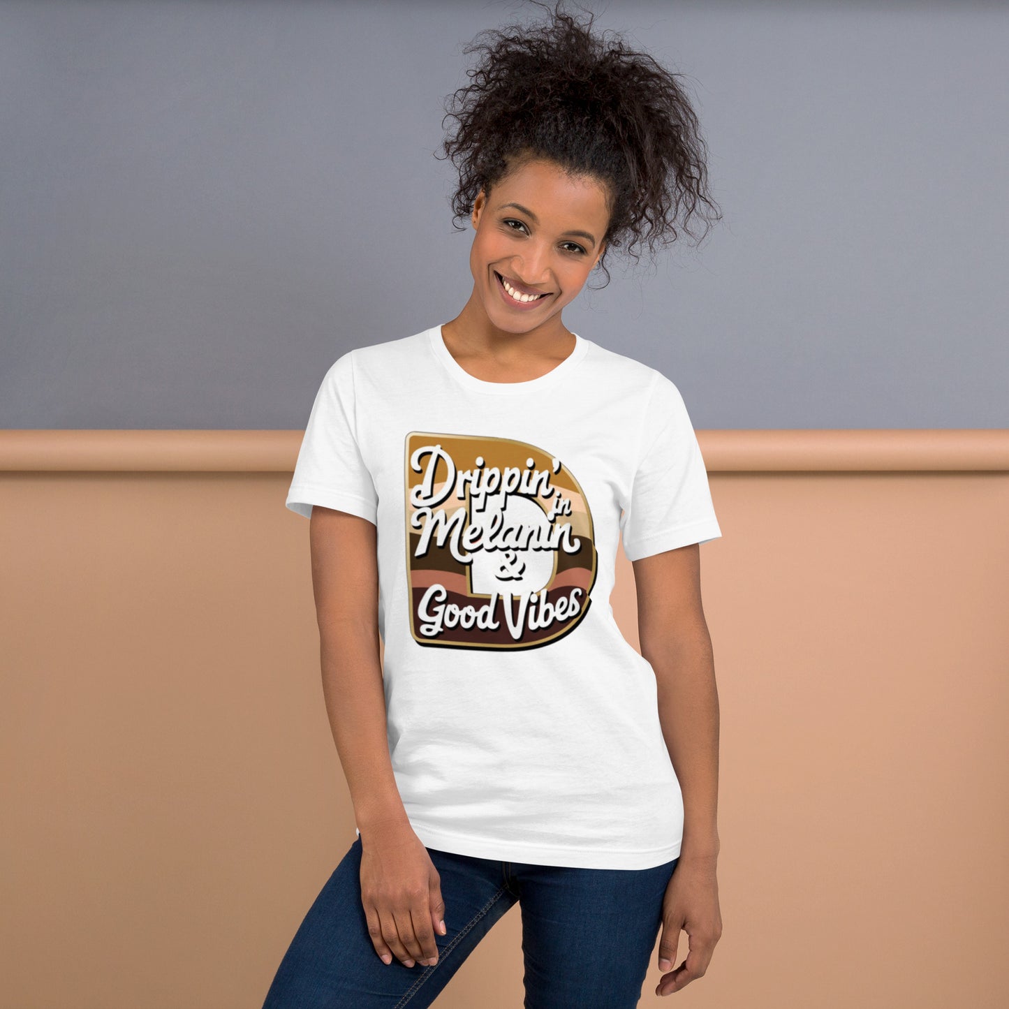 DUO MODERN "Drippin’ in Melanin & Good Vibes" Unisex T-Shirt