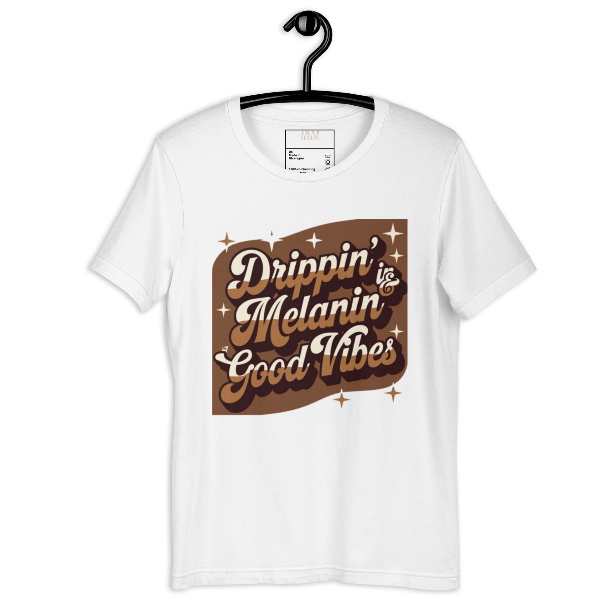 DUO MODERN "Drippin’ in Melanin & Good Vibes" Unisex T-Shirt