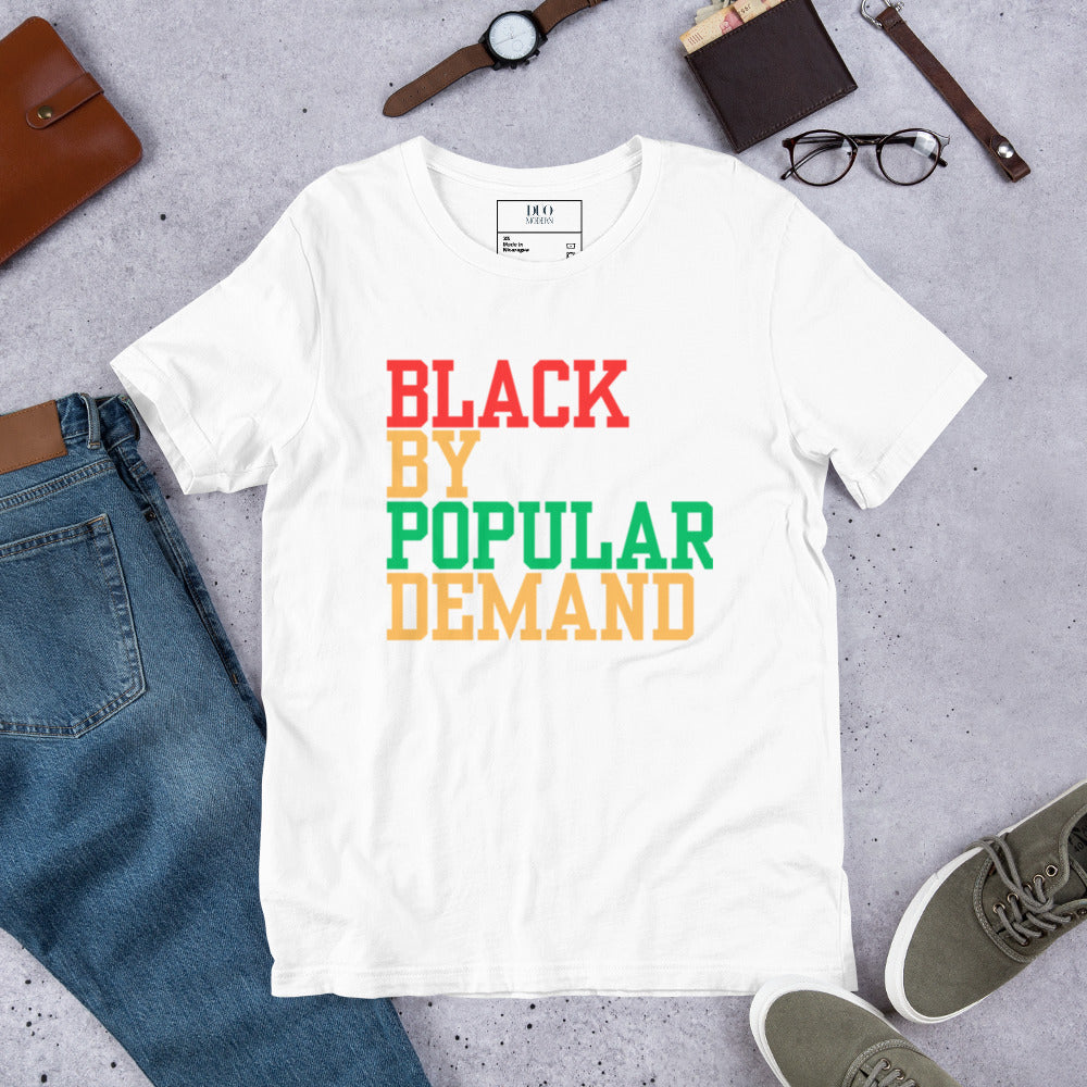 DUO MODERN "Black By Popular Demand" T-Shirt