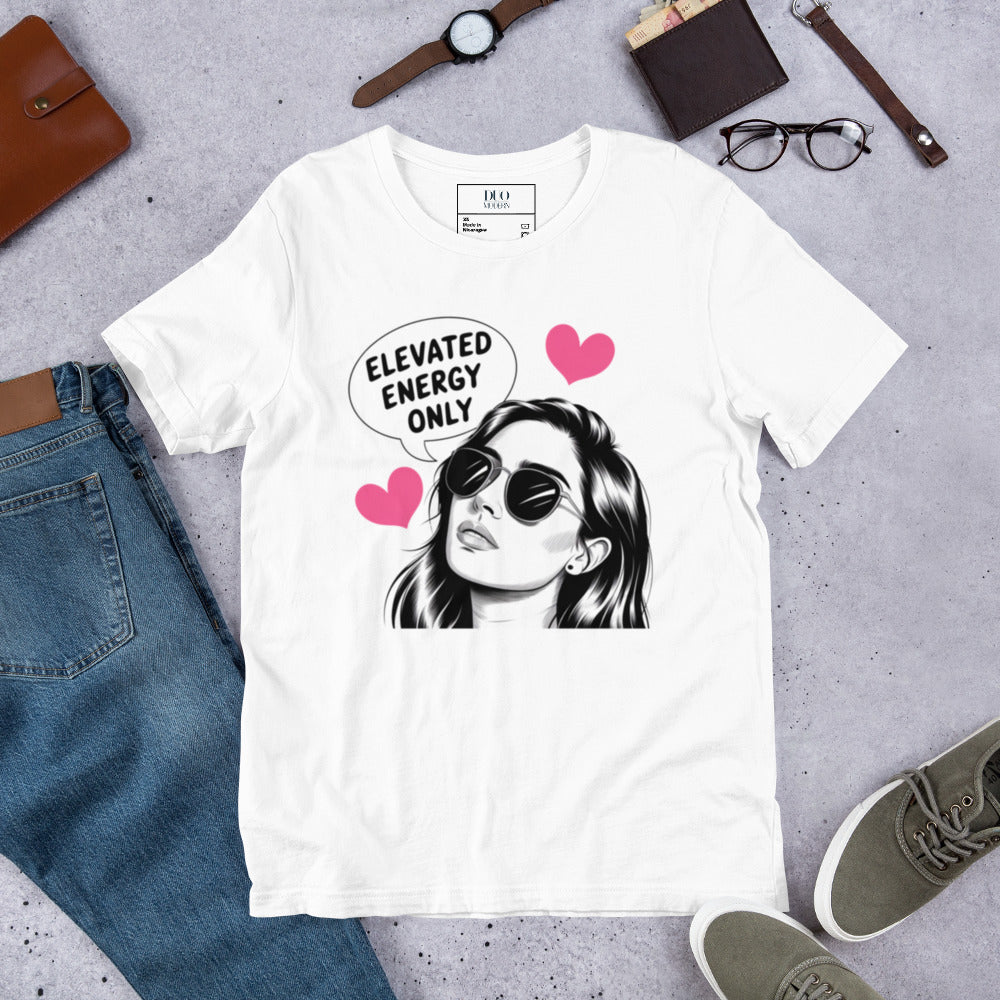 DUO MODERN "Elevated Energy Only" Unisex T-Shirt